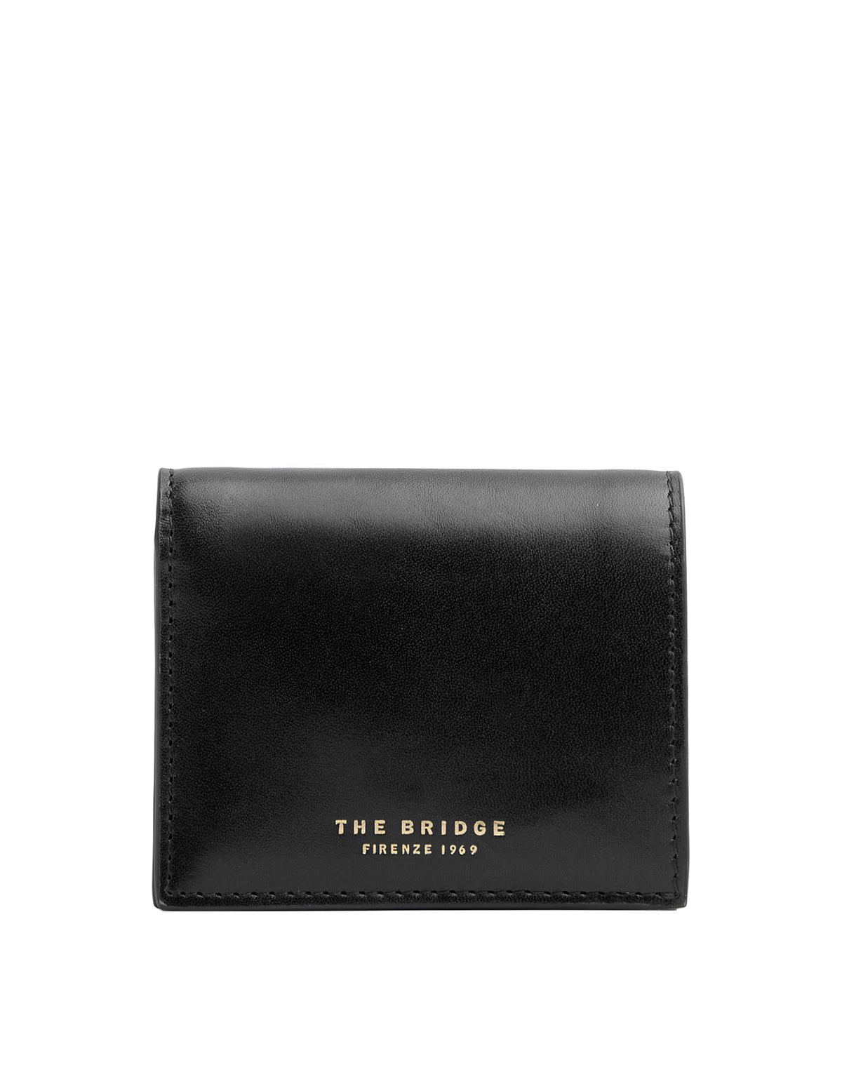THE BRIDGE Portafoglio Lara Piccolo in Pelle Nero/Oro