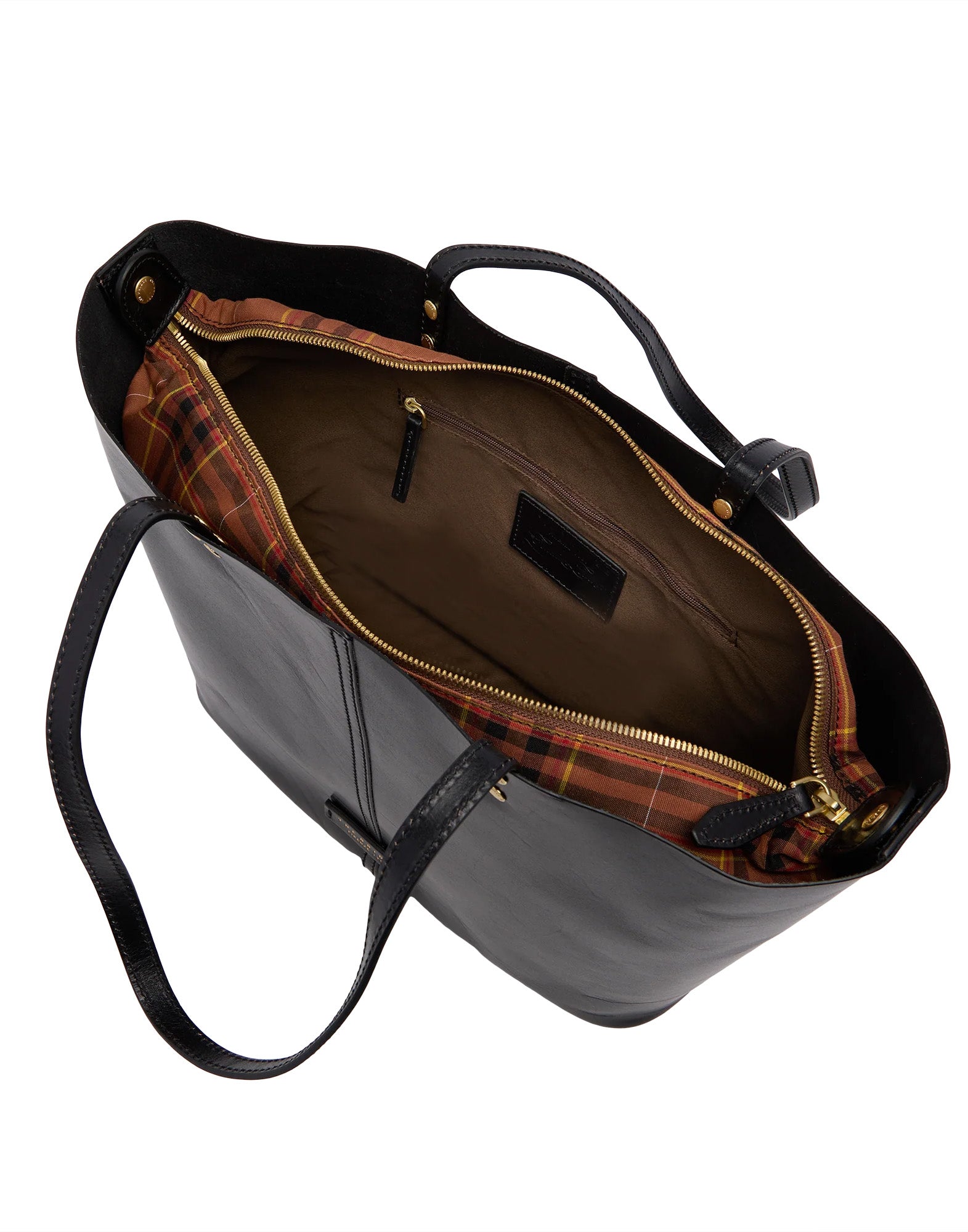 THE BRIDGE Lisa Borsa Shopper in Pelle Nera