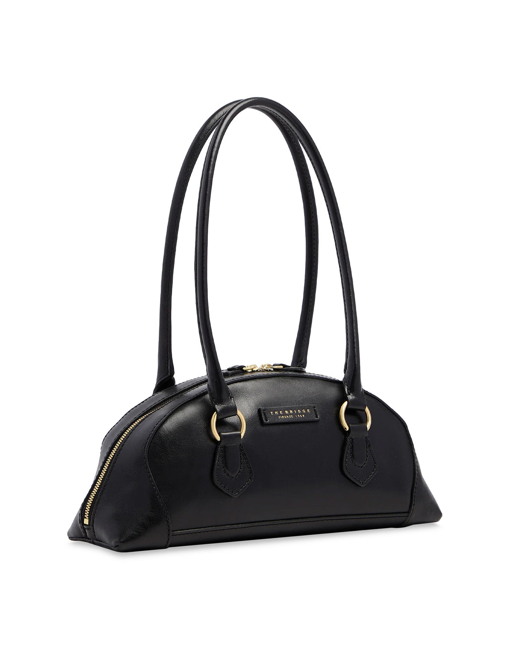 THE BRIDGE Magda Borsa Bowling in Pelle Nera
