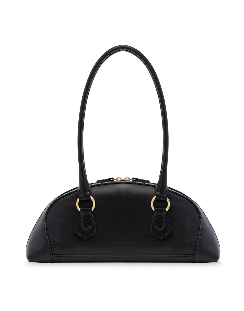THE BRIDGE Magda Borsa Bowling in Pelle Nera