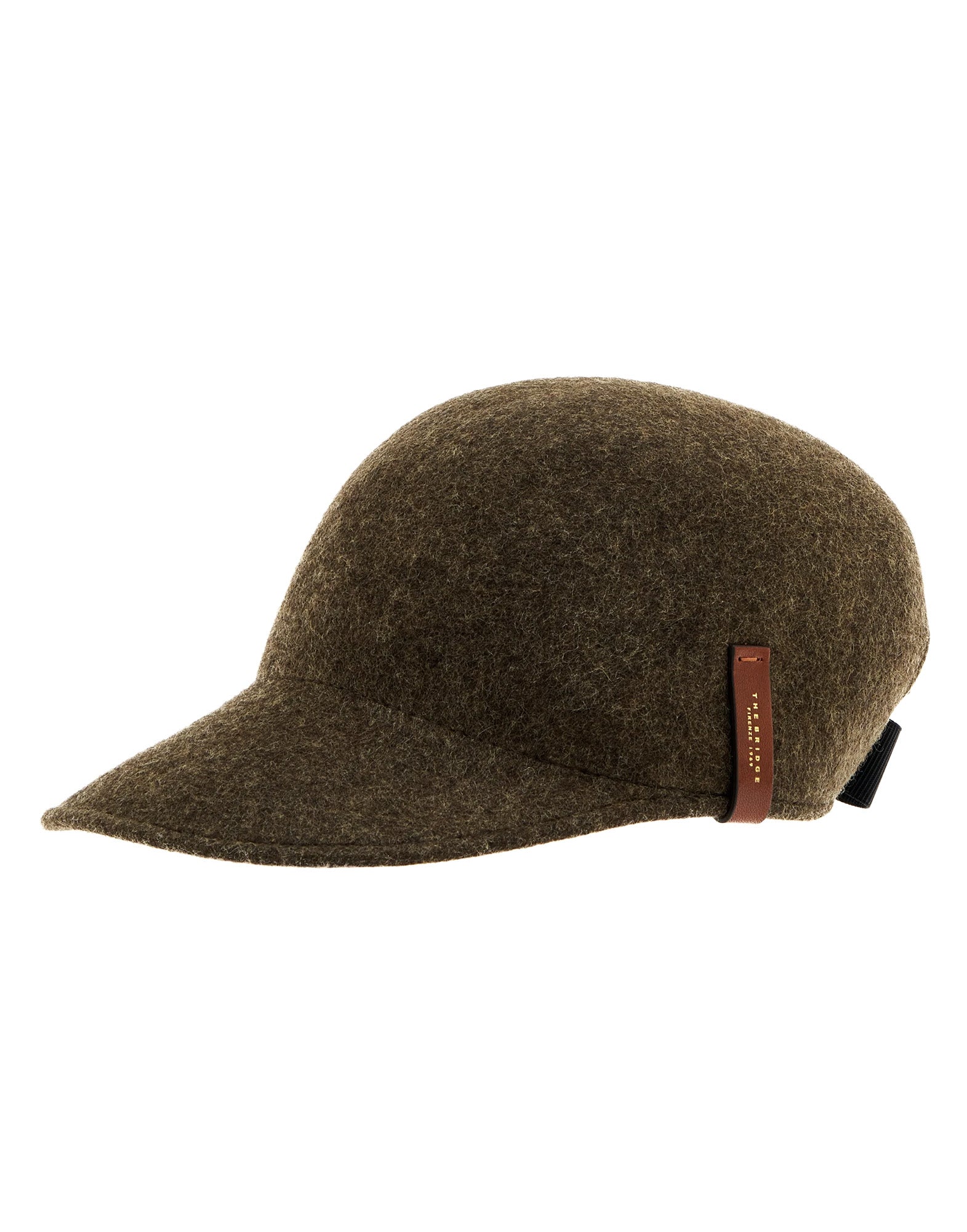 THE BRIDGE Cappellino con Visiera in Lana Moka