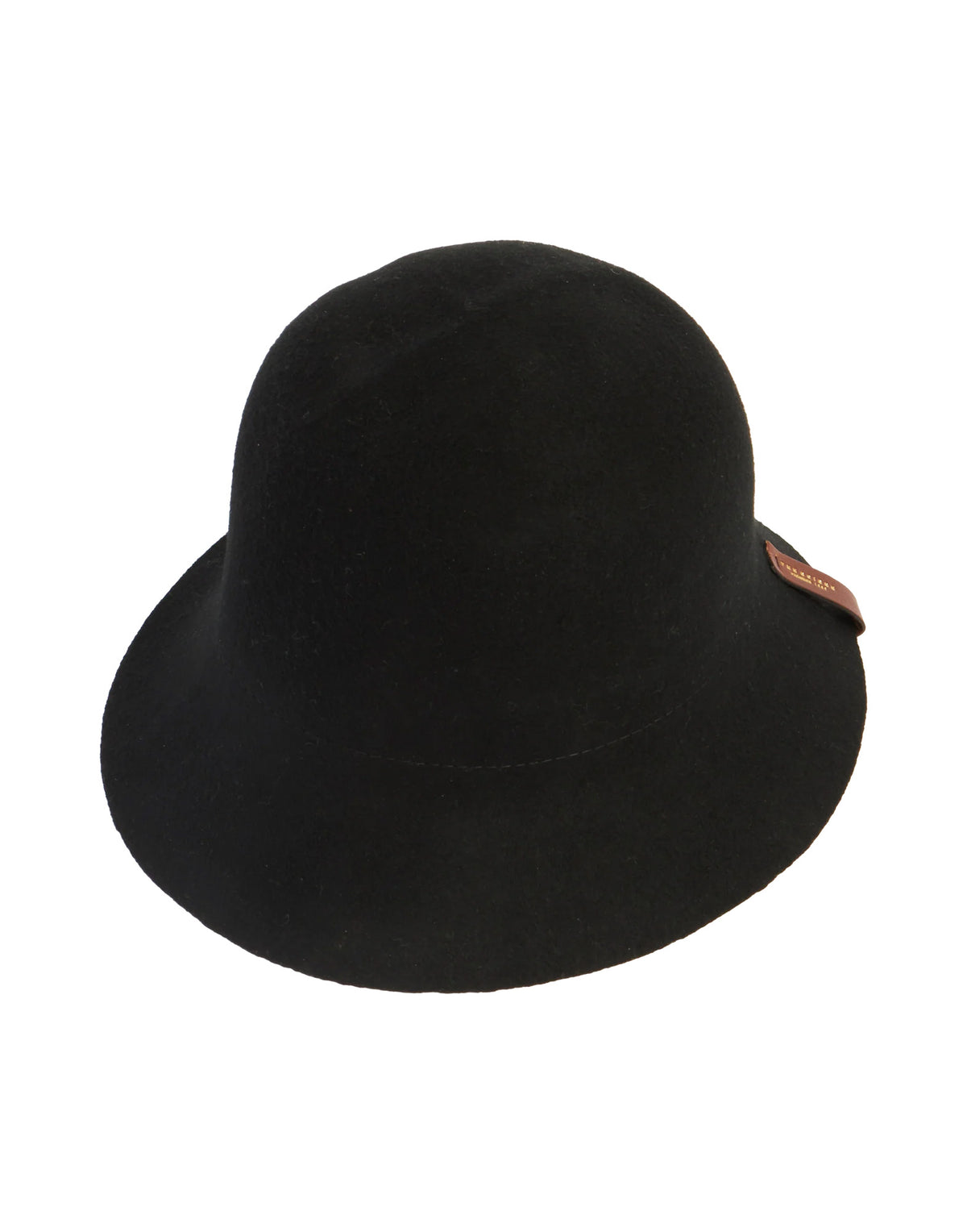THE BRIDGE Cappello Cloche in Lana Nero