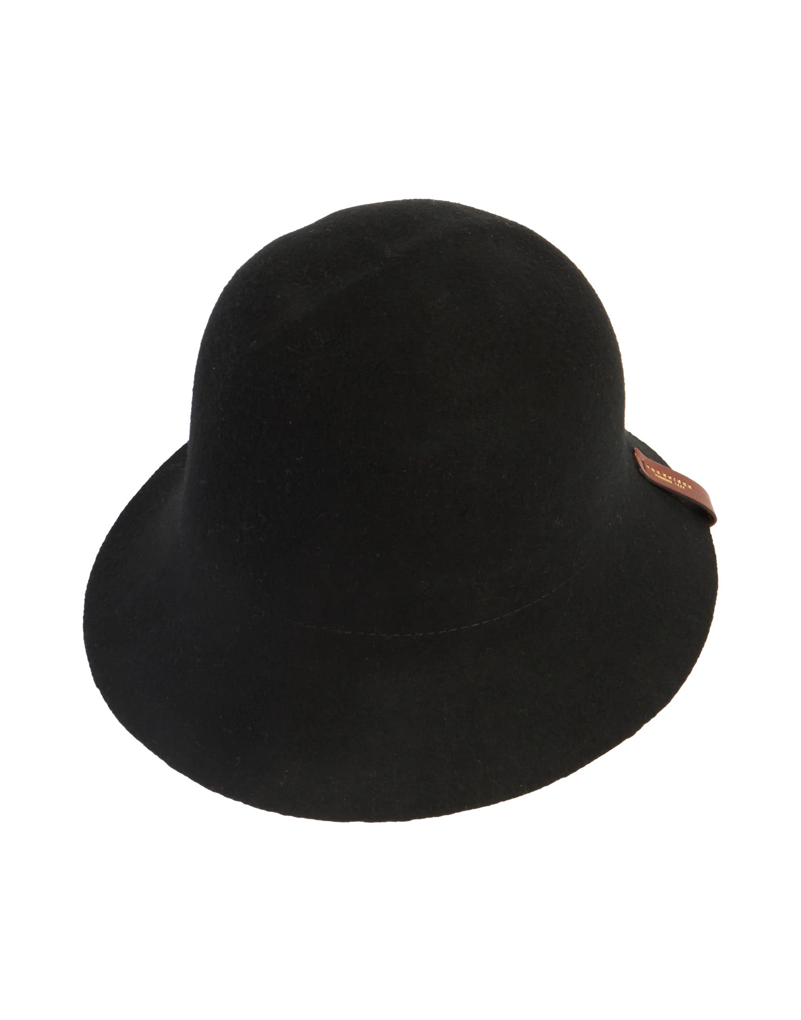 THE BRIDGE Cappello Cloche in Lana Nero