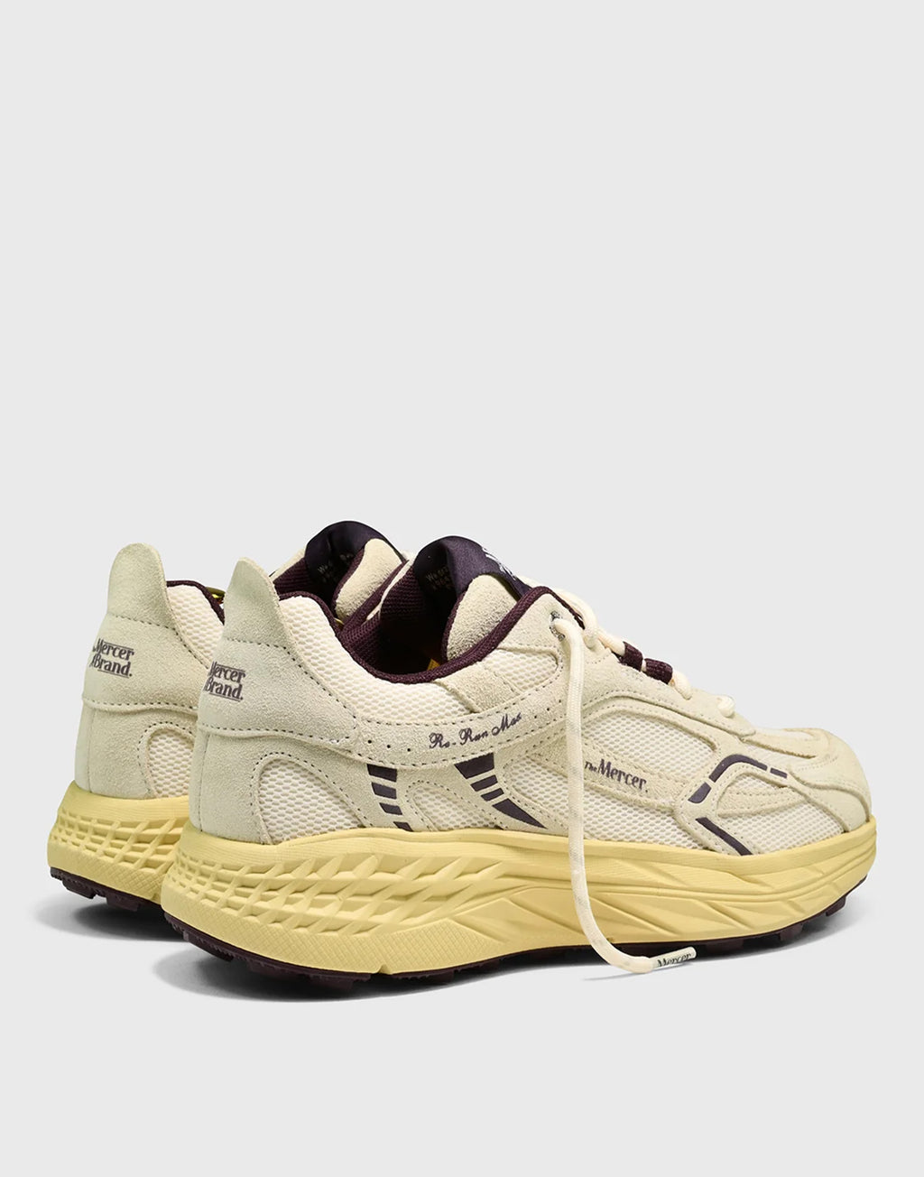 THE MERCER BRAND Sneakers The Re-Run Max White / Red