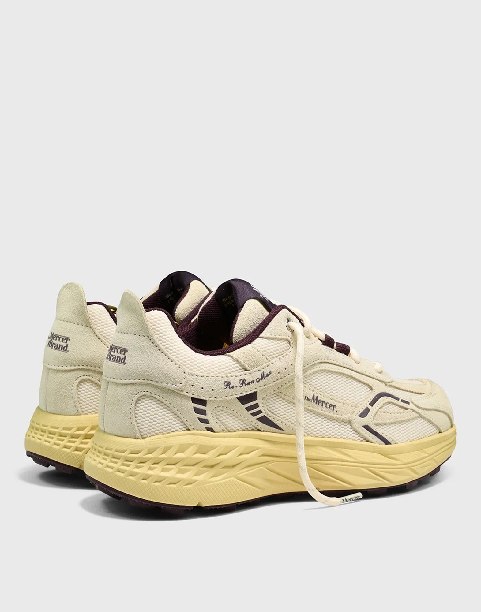 THE MERCER BRAND Sneakers The Re-Run Max White / Red