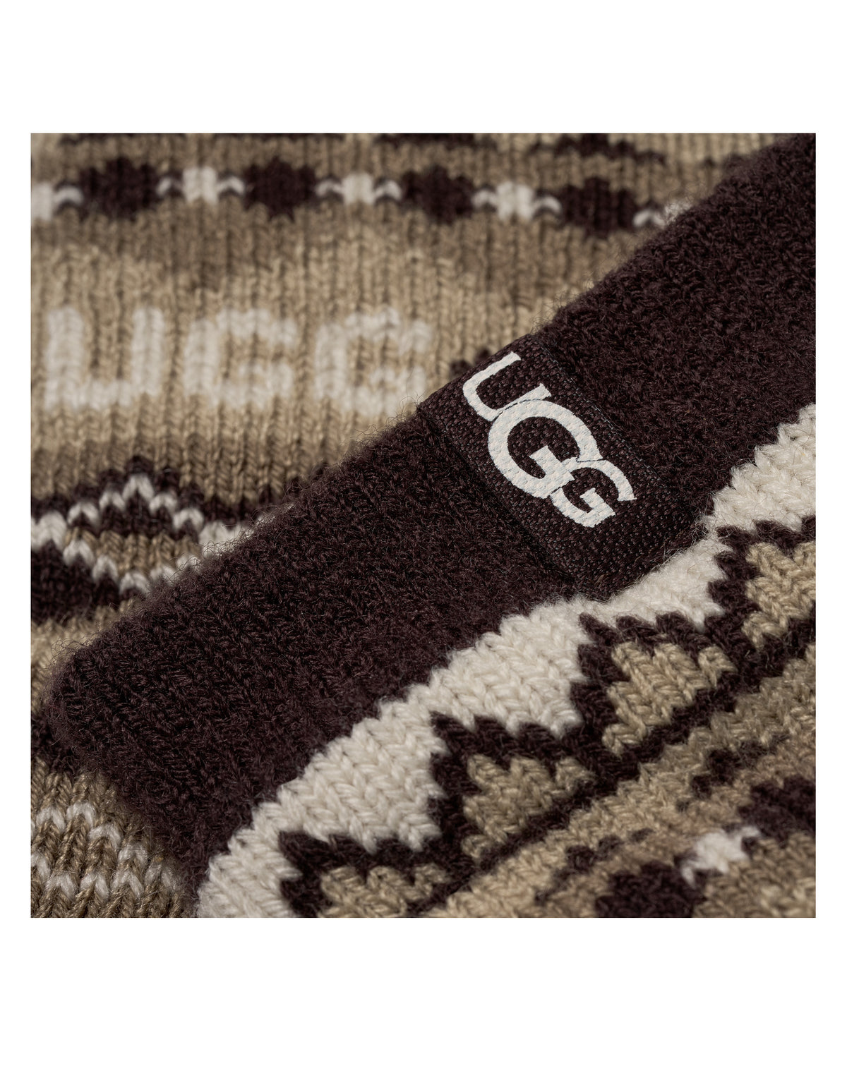 UGG Calze Cressida Cozy Quarter Uggisle Coffee Grounds Multi