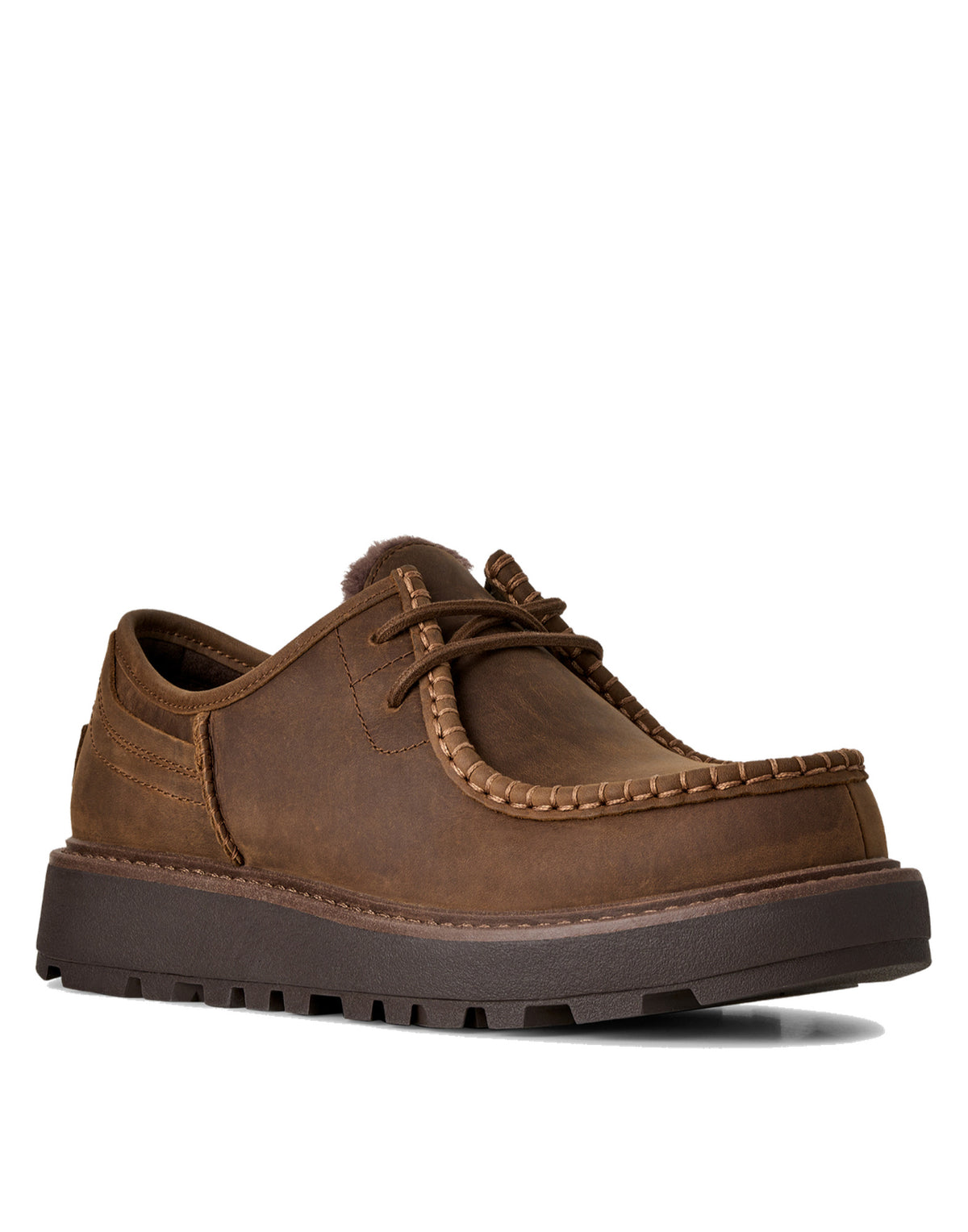 UGG Scarpe Stringate Loften in Pelle Oak