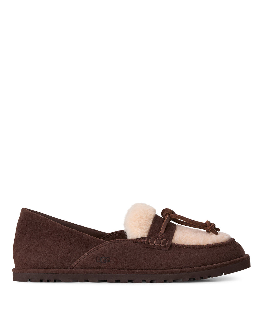 UGG Mocassini Zora in Camoscio Burnt Cedar