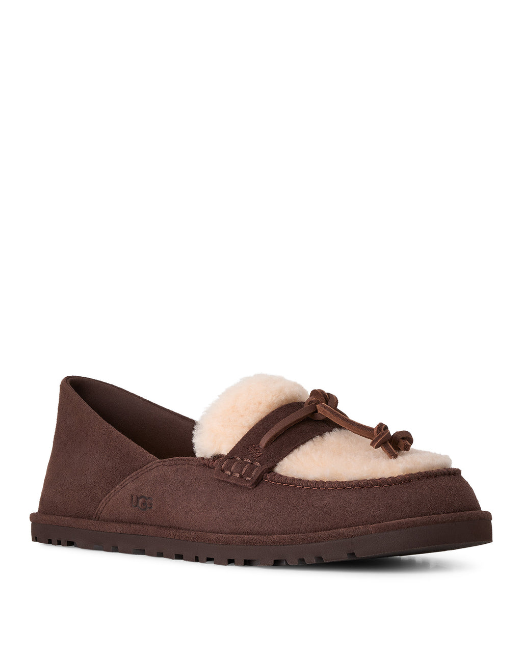 UGG Mocassini Zora in Camoscio Burnt Cedar