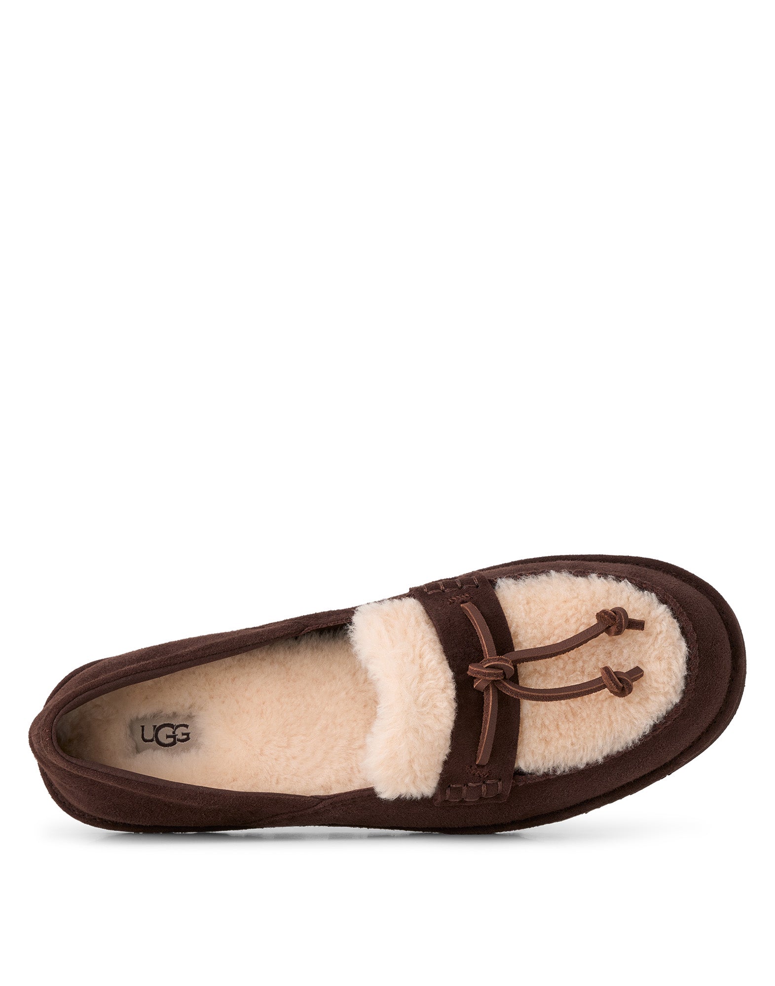 UGG Mocassini Zora in Camoscio Burnt Cedar