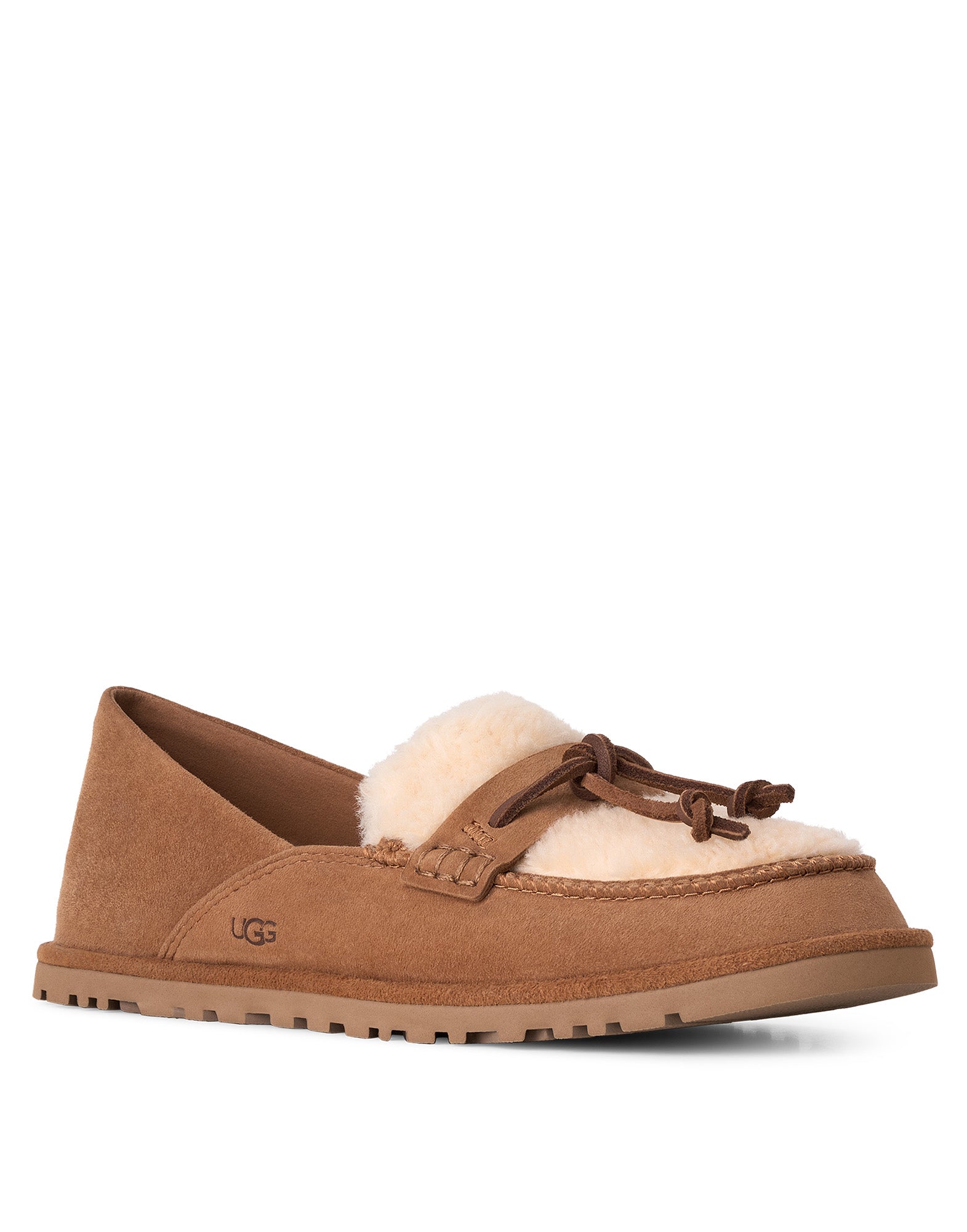 UGG Zora Mocassini in Camoscio Chestnut