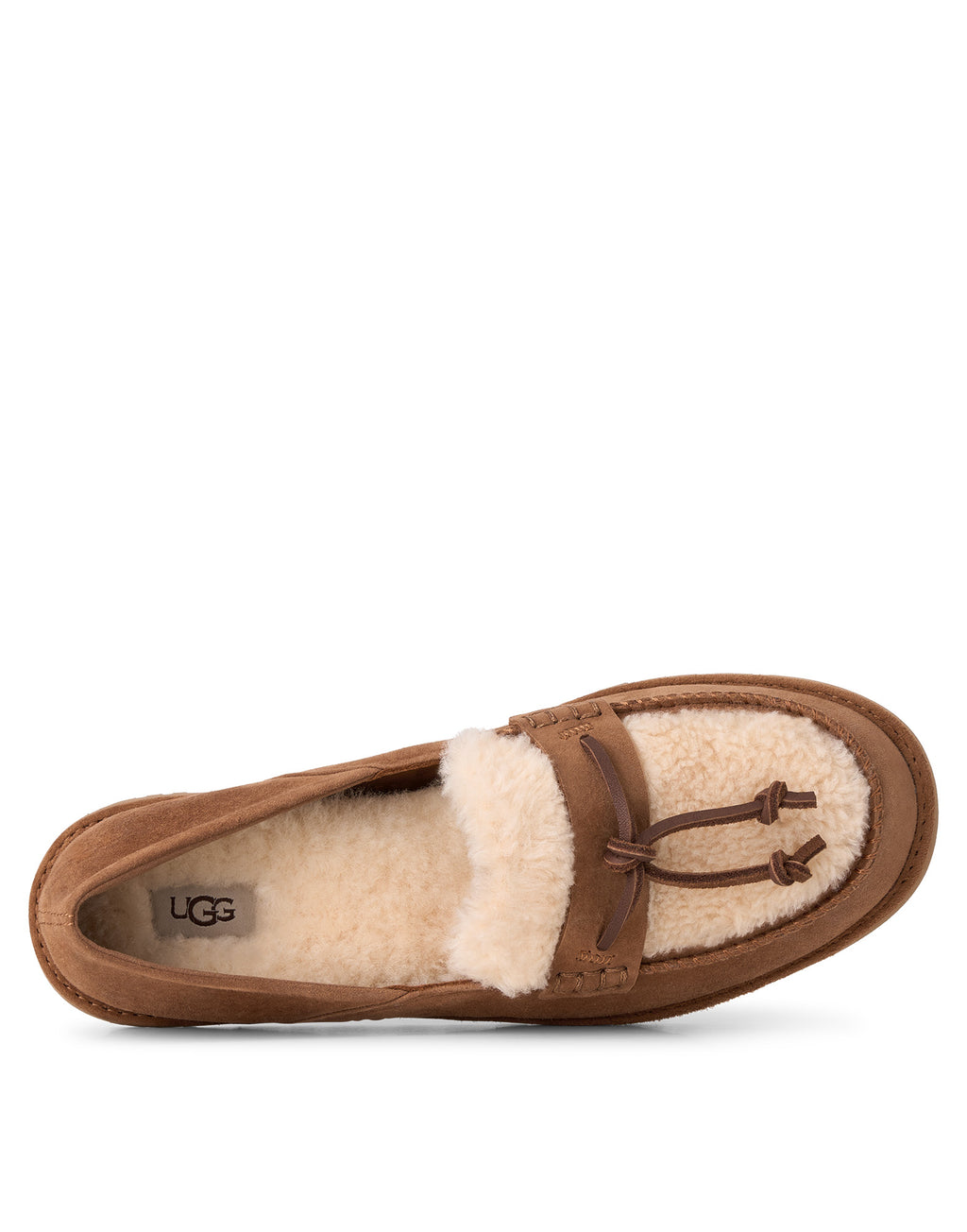 UGG Zora Mocassini in Camoscio Chestnut