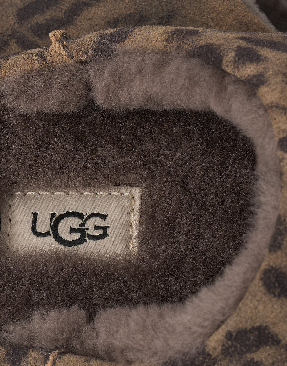 UGG Slip-On Elea Spotted in Camoscio Maculato Chestnut