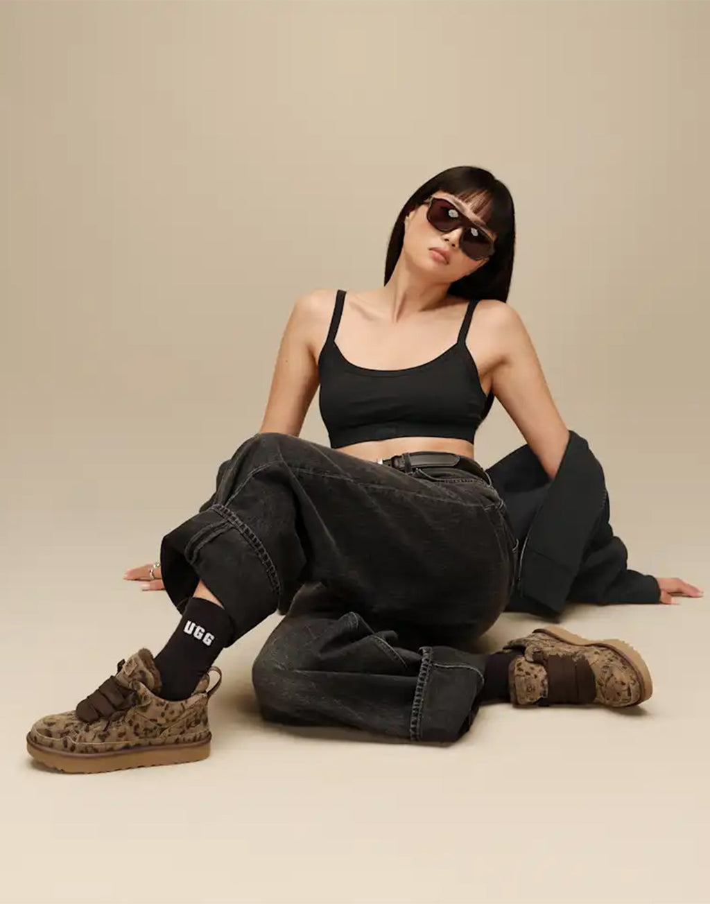 UGG Lowmel Spotted Sneaker Chestnut