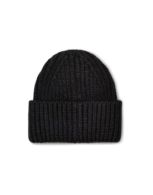 UGG Berretto a Coste con Logo Black