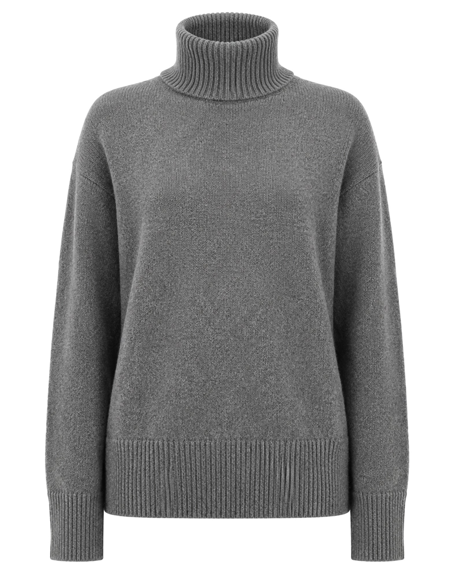 VANESSA BRUNO Maglione in Lana Merino e Yak Grigio