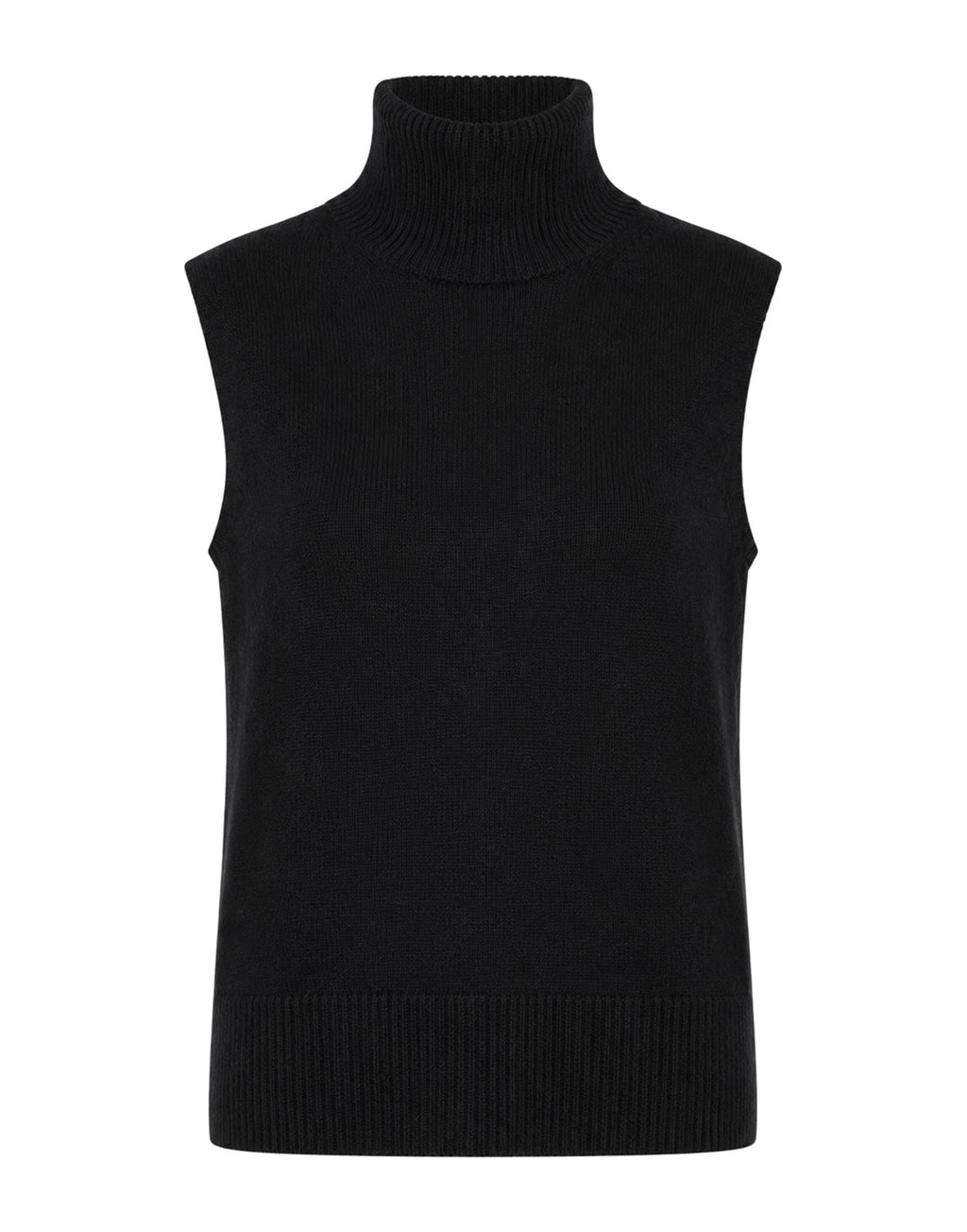 VANESSA BRUNO Gilet in Lana Merino e Yak Noir