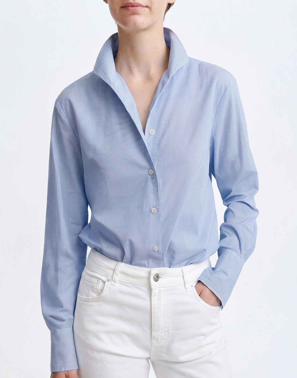 VANESSA BRUNO Camicia Hugo a Righe Ciel
