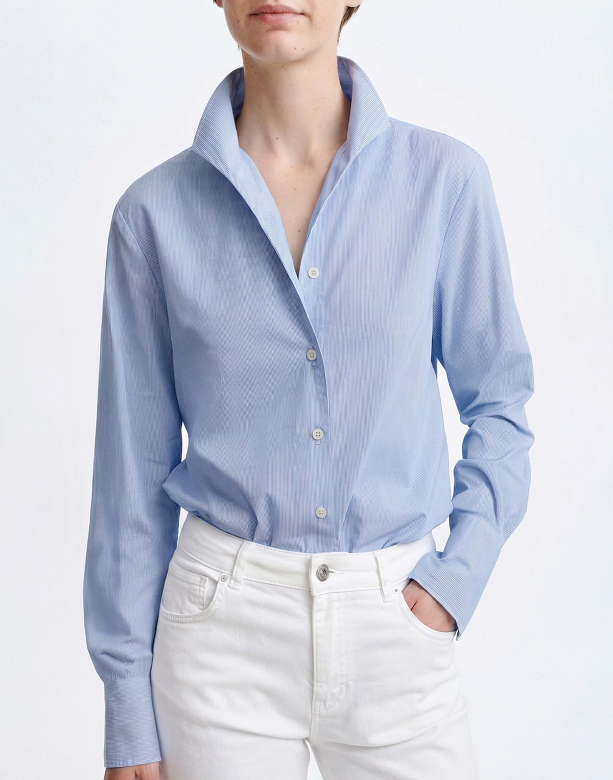 VANESSA BRUNO Camicia Hugo a Righe Ciel