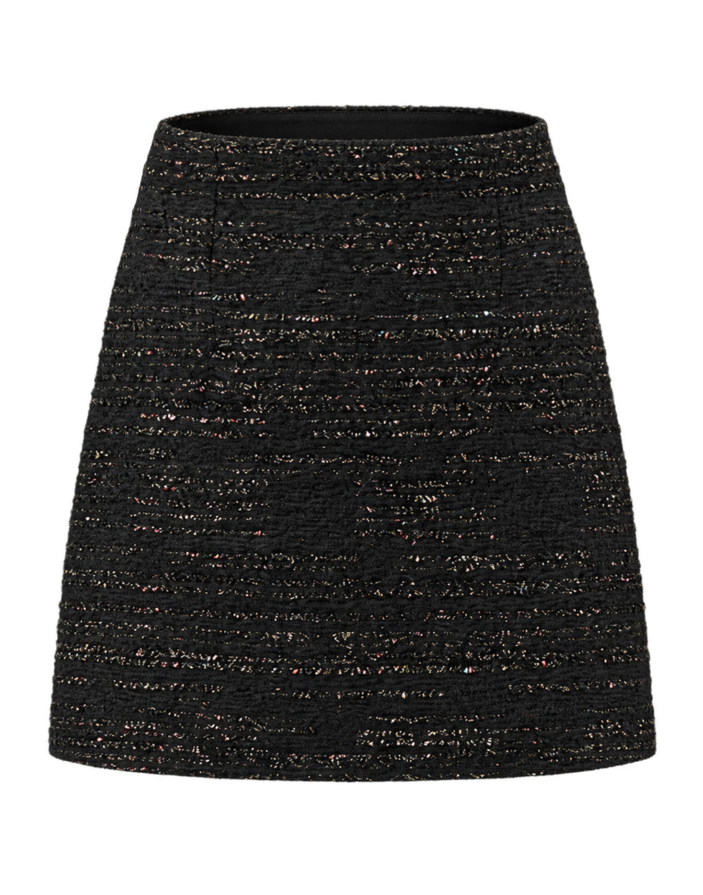 VANESSA BRUNO Minigonna in Tweed Nero
