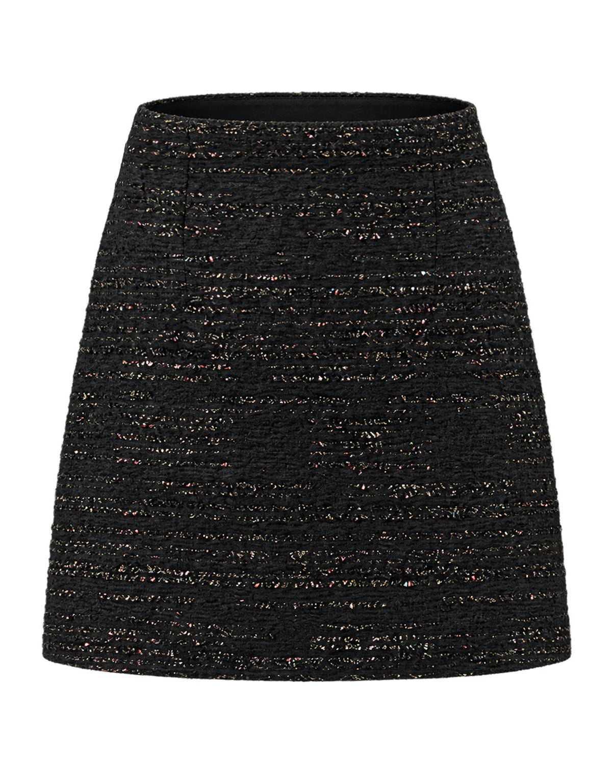 VANESSA BRUNO Minigonna in Tweed Nero