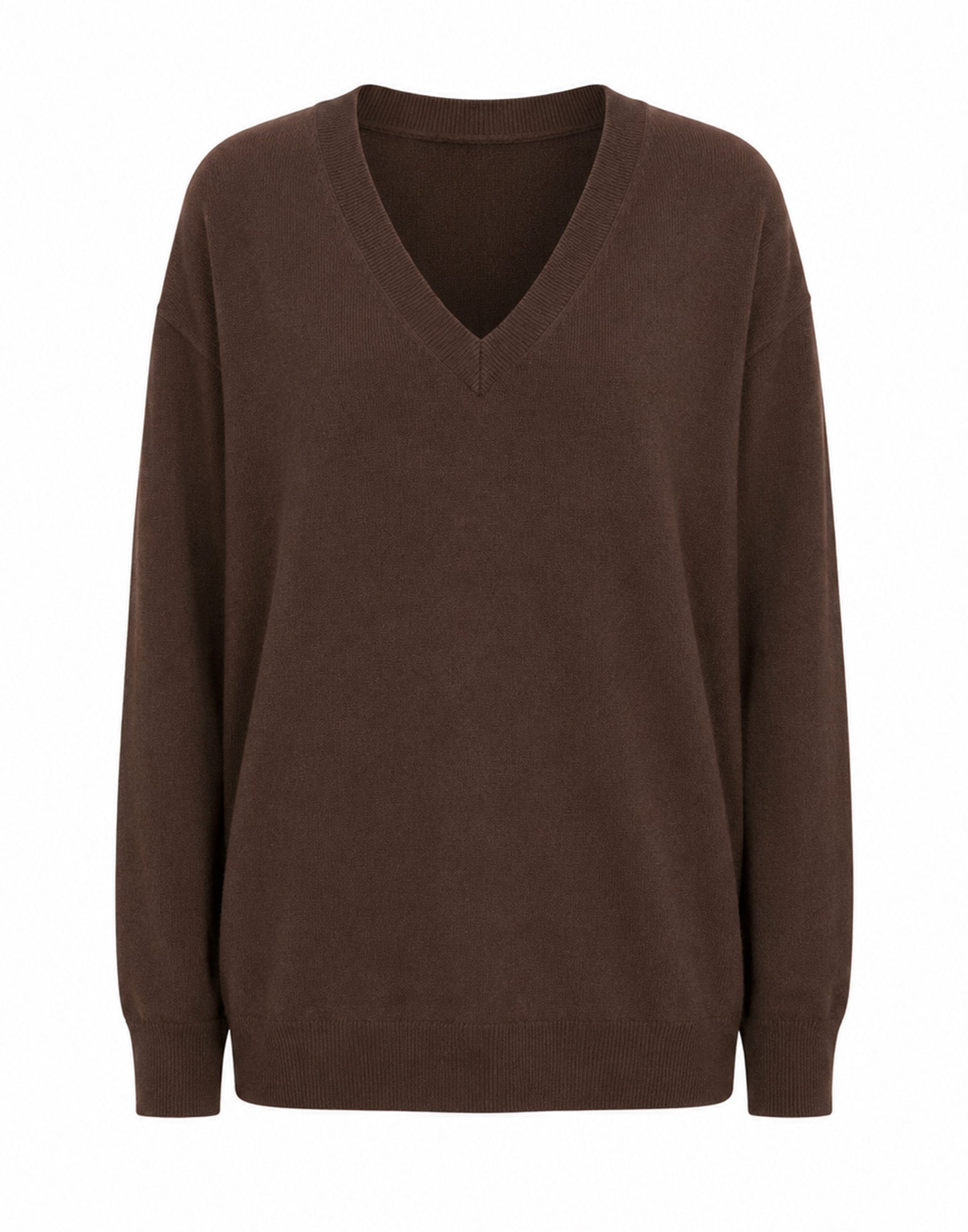 VANESSA BRUNO Maglia Hershel in Lana Merino Cioccolato
