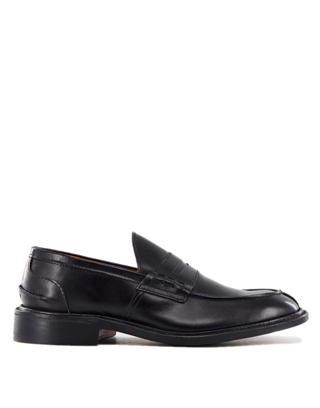 TRICKER'S James Penny Loafer in Pelle Fondo Cuoio Black