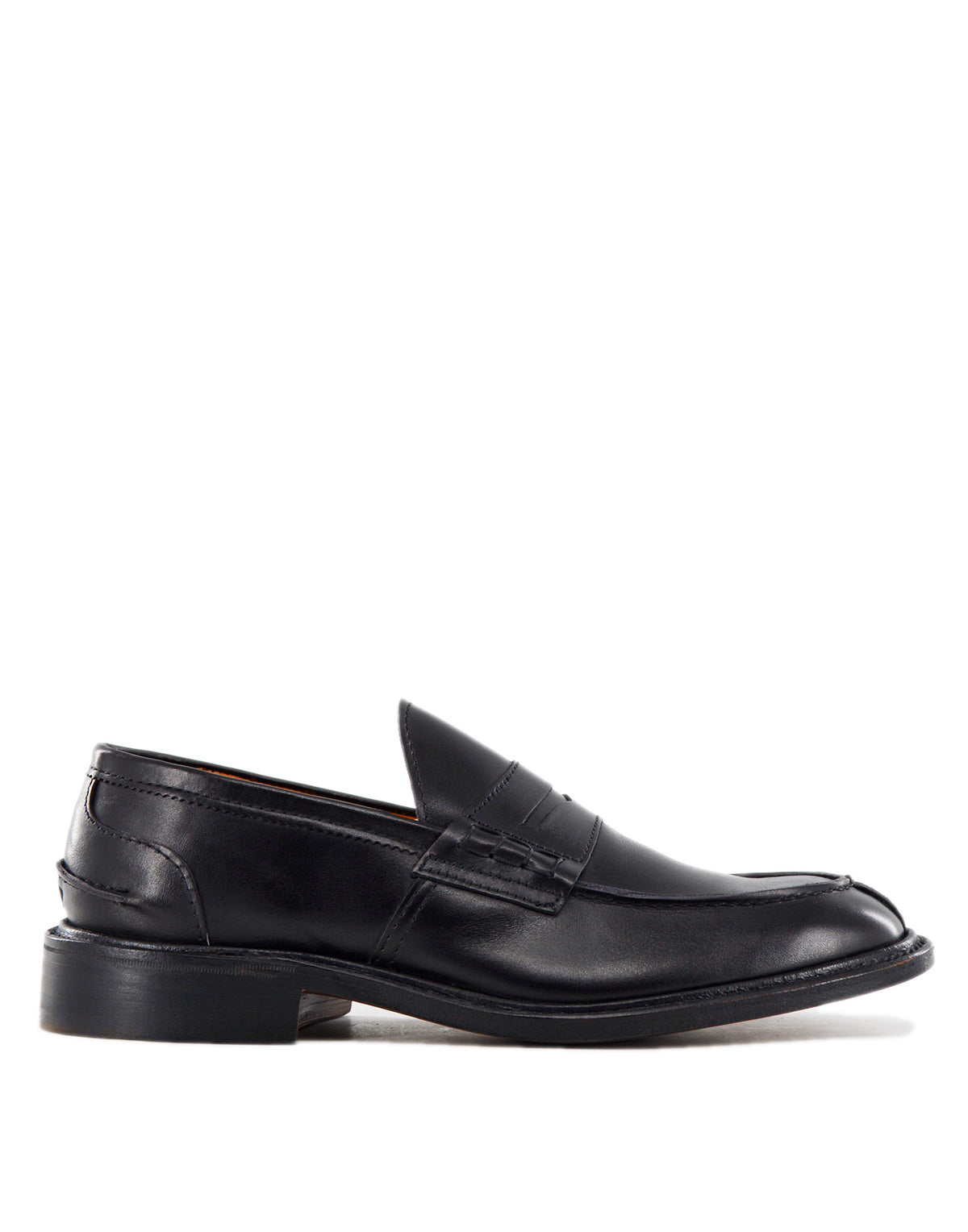 TRICKER'S James Penny Loafer in Pelle Fondo Cuoio Black