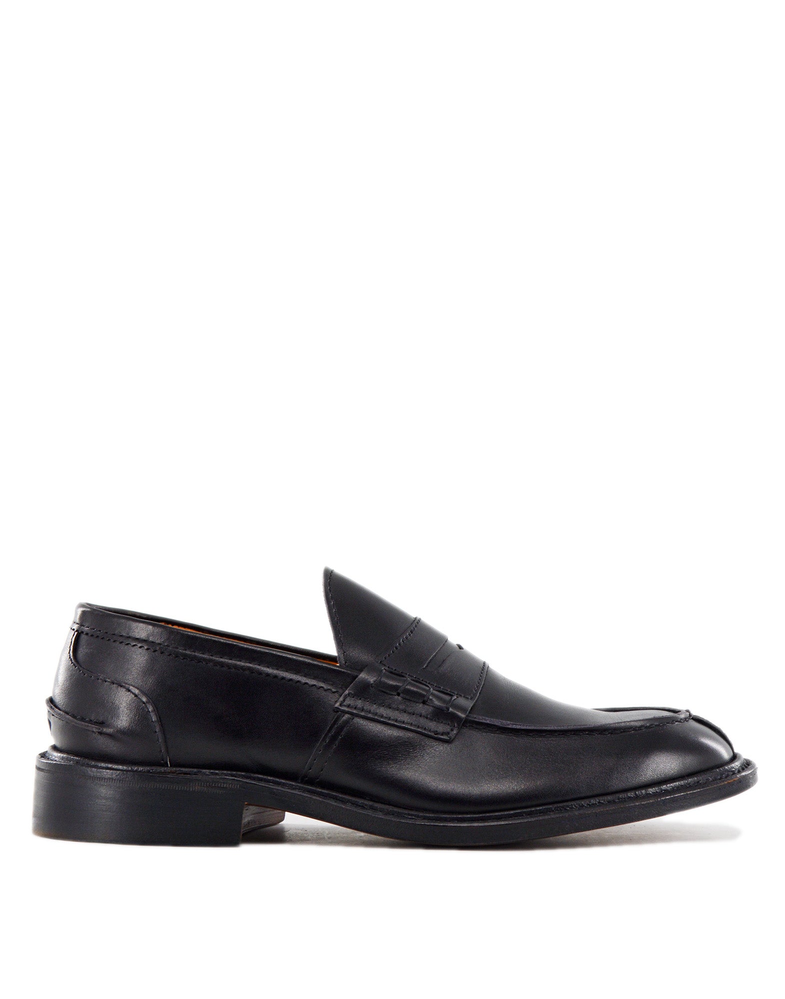 TRICKER'S James Penny Loafer in Pelle Fondo Cuoio Black