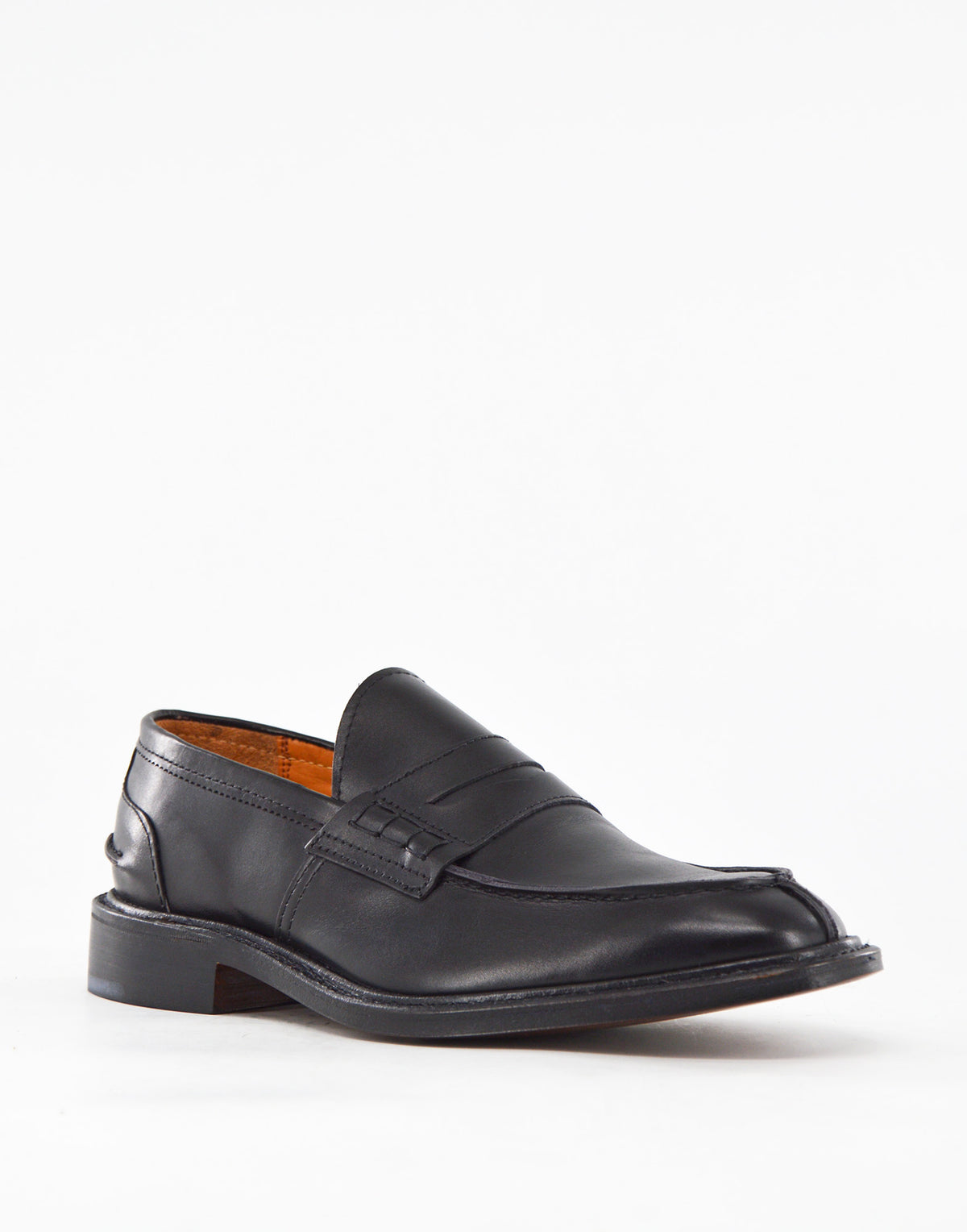 TRICKER'S James Penny Loafer in Pelle Fondo Cuoio Black