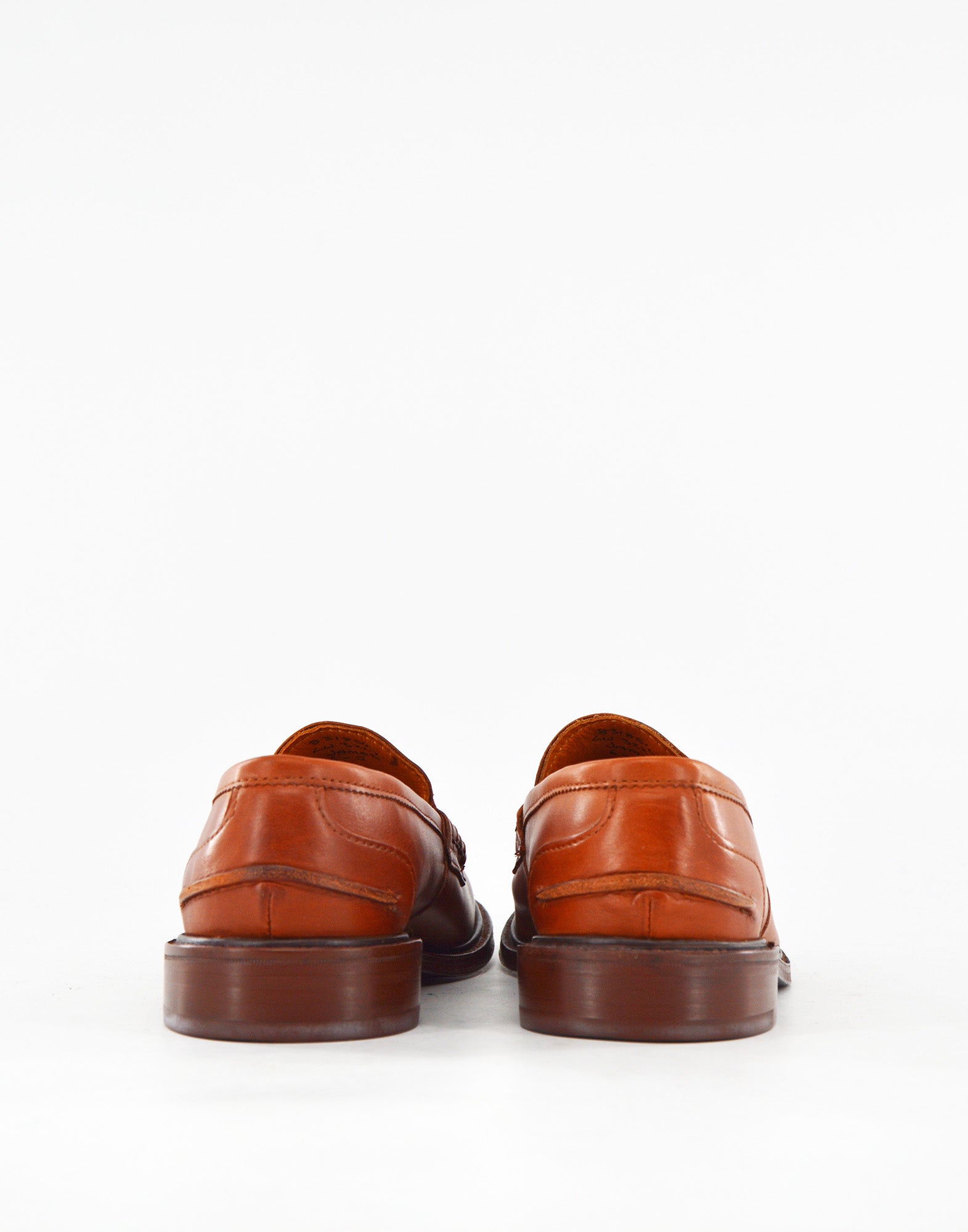 TRICKER'S James Penny Loafer in Pelle Fondo Cuoio Marrone