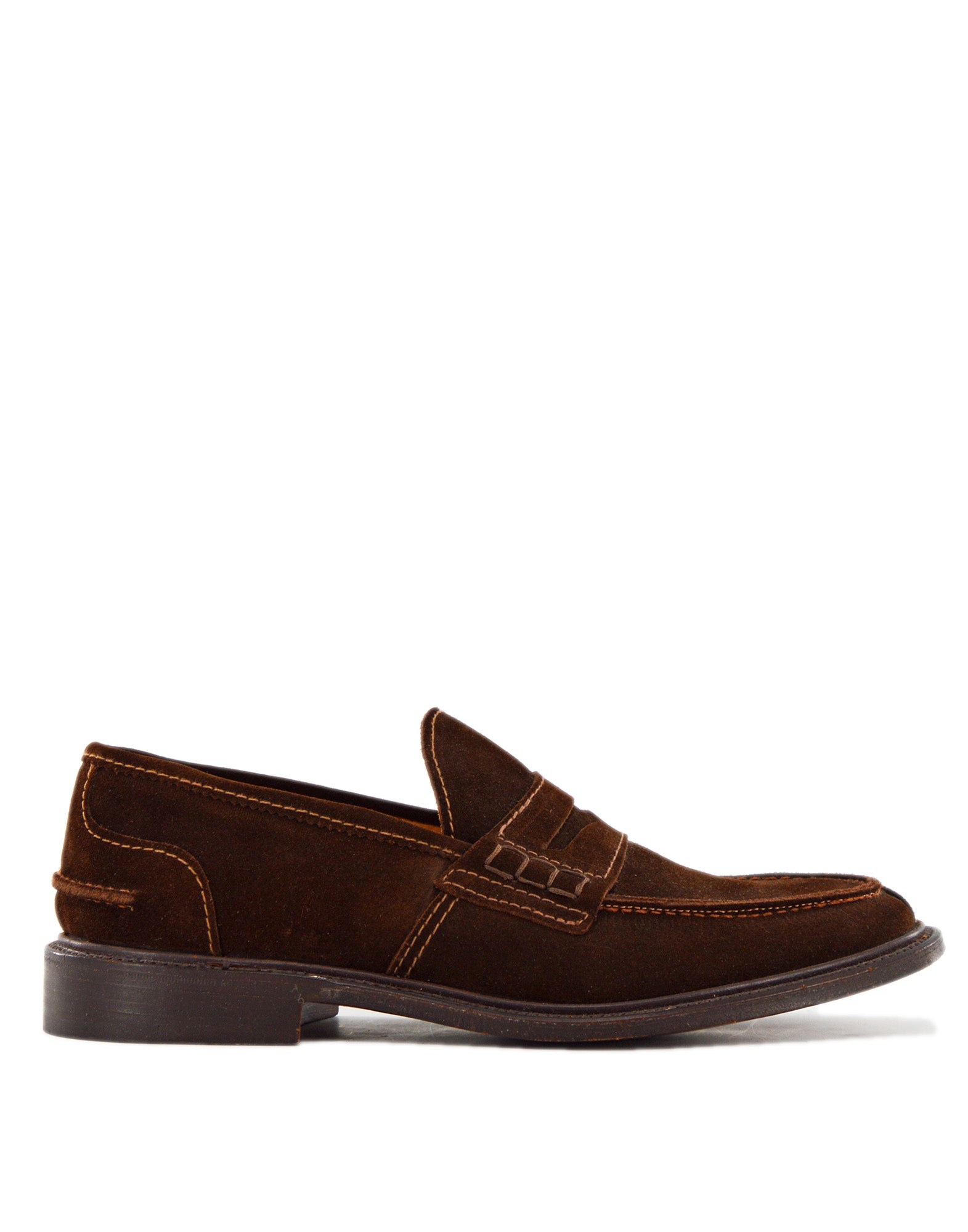 TRICKER'S James Penny Loafer in Crosta Fondo Cuoio Caffe Janus
