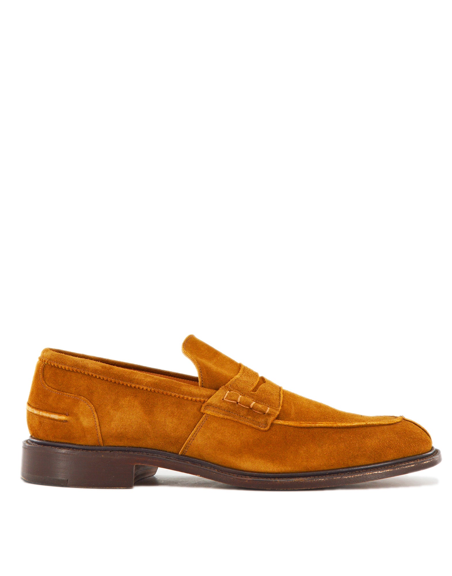 TRICKER'S James Penny Loafer in Crosta Fondo Cuoio Caffe