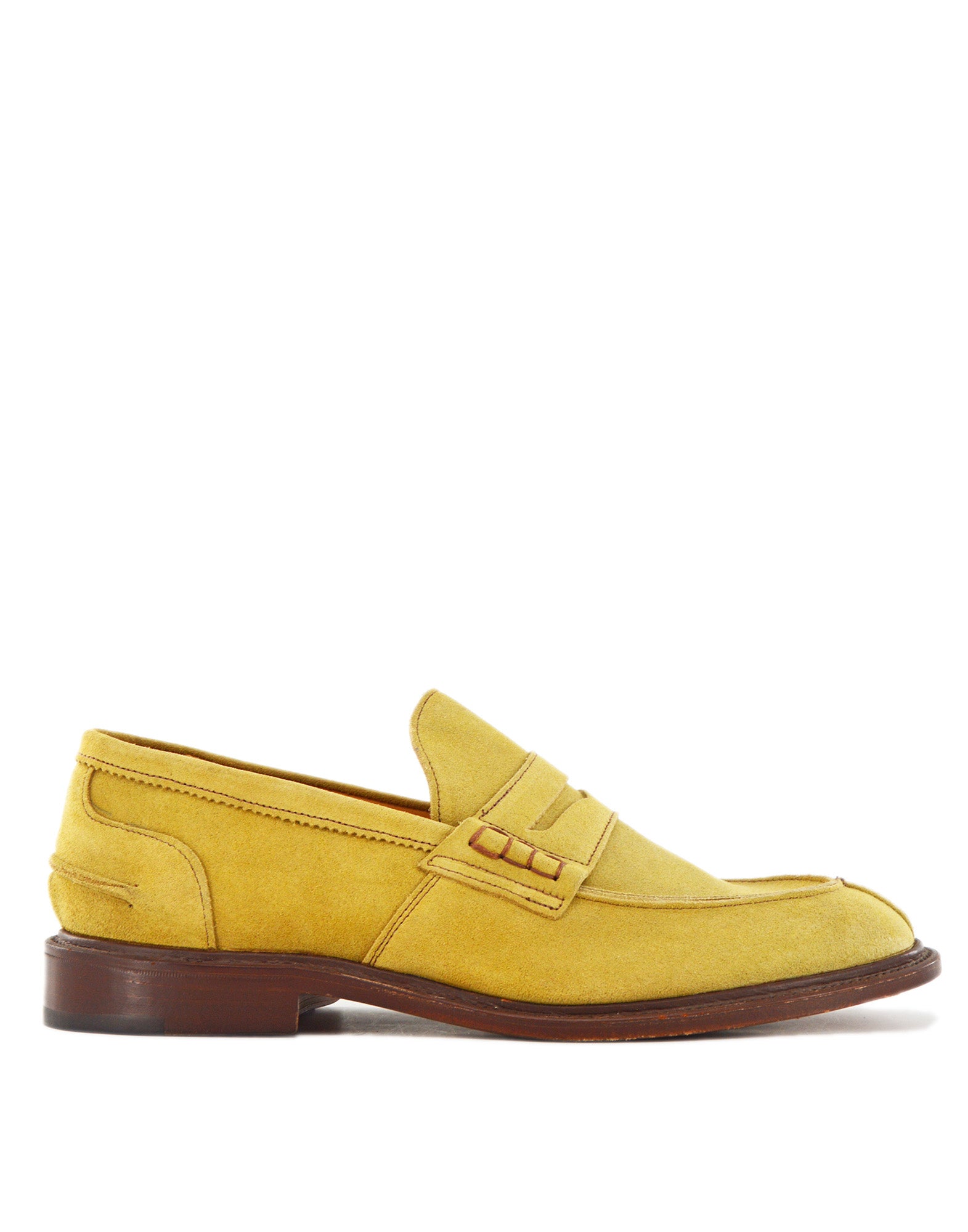 TRICKER'S James Penny Loafer in Crosta Fondo Cuoio Senape