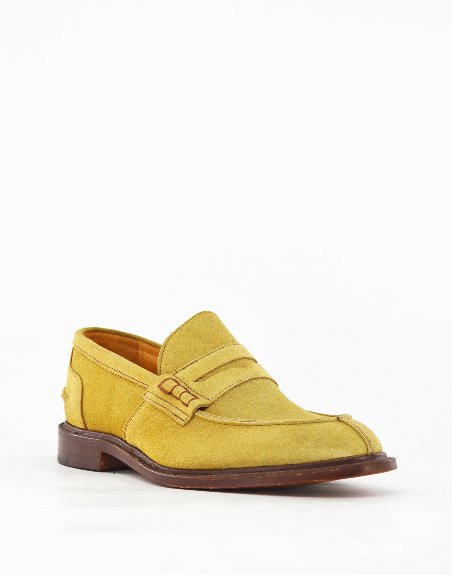 TRICKER'S James Penny Loafer in Crosta Fondo Cuoio Senape