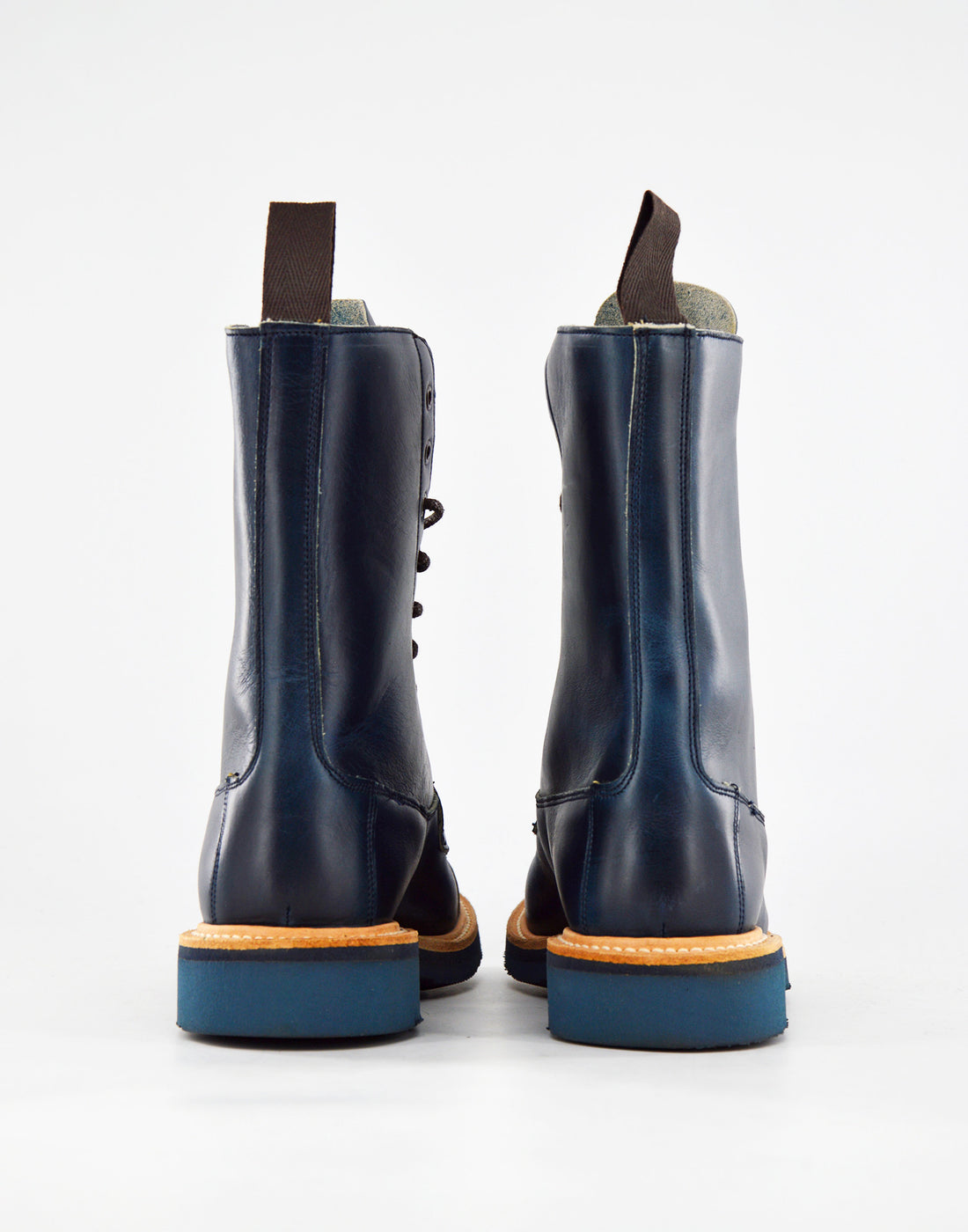 TRICKER'S Biker Boot Lucia Fondo Vibram Blu