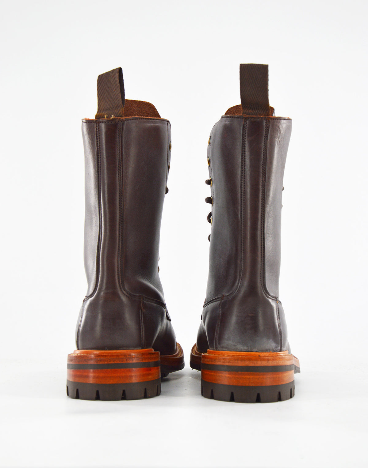 TRICKER'S Biker Boot Lucia Fondo Commando Brown