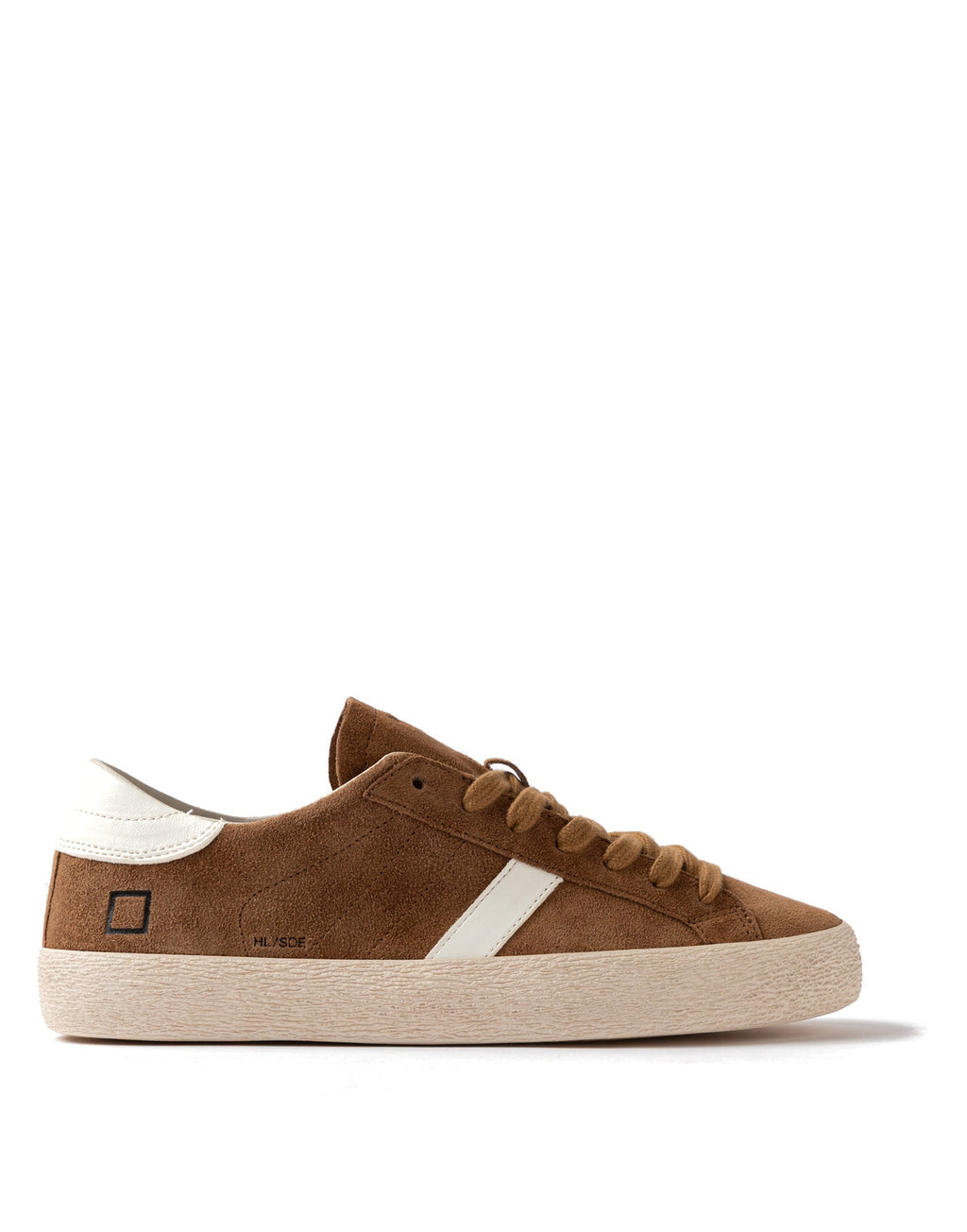 D.A.T.E. Sneakers Hill Low Suede Cuoio