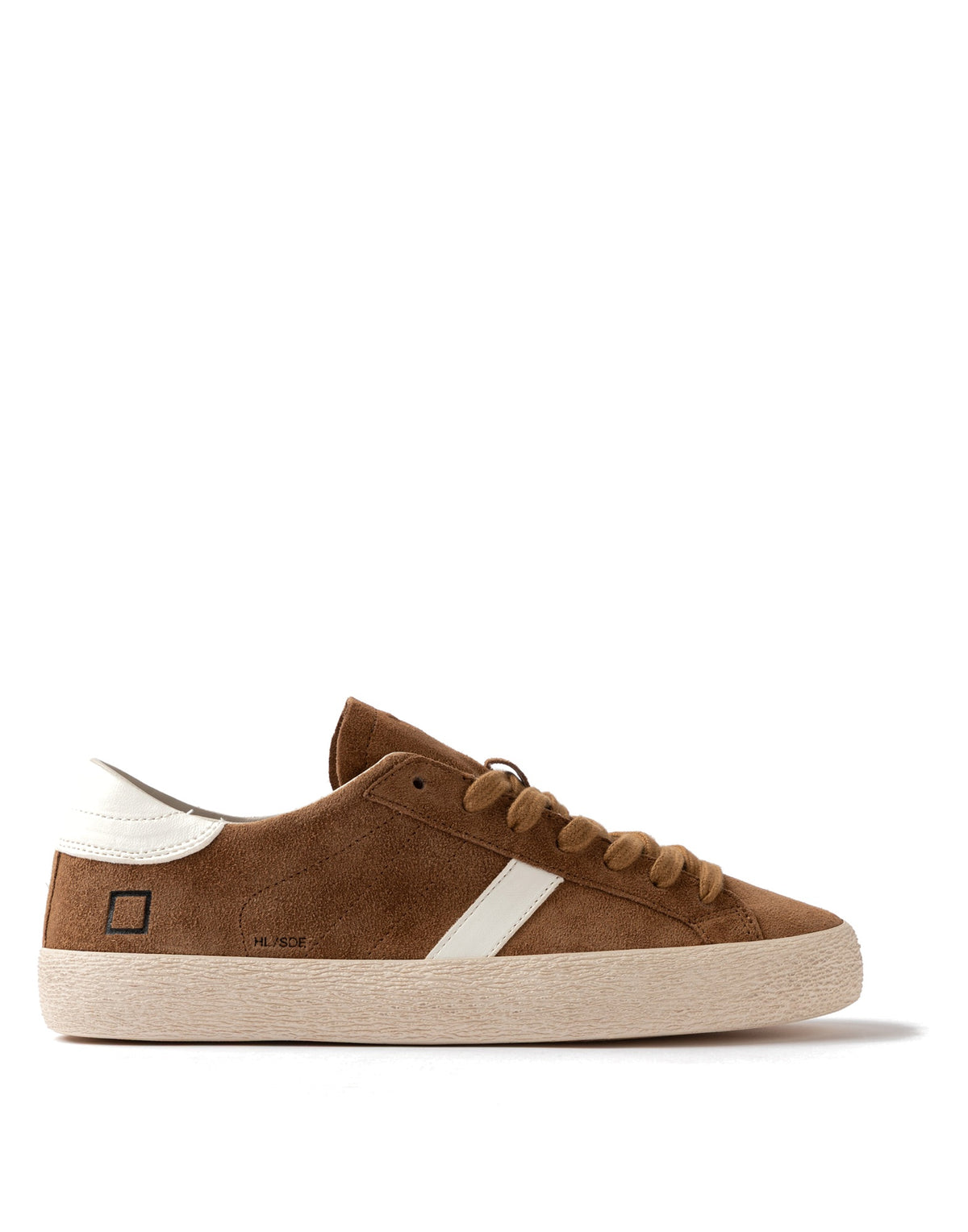 D.A.T.E. Sneakers Hill Low Suede Cuoio