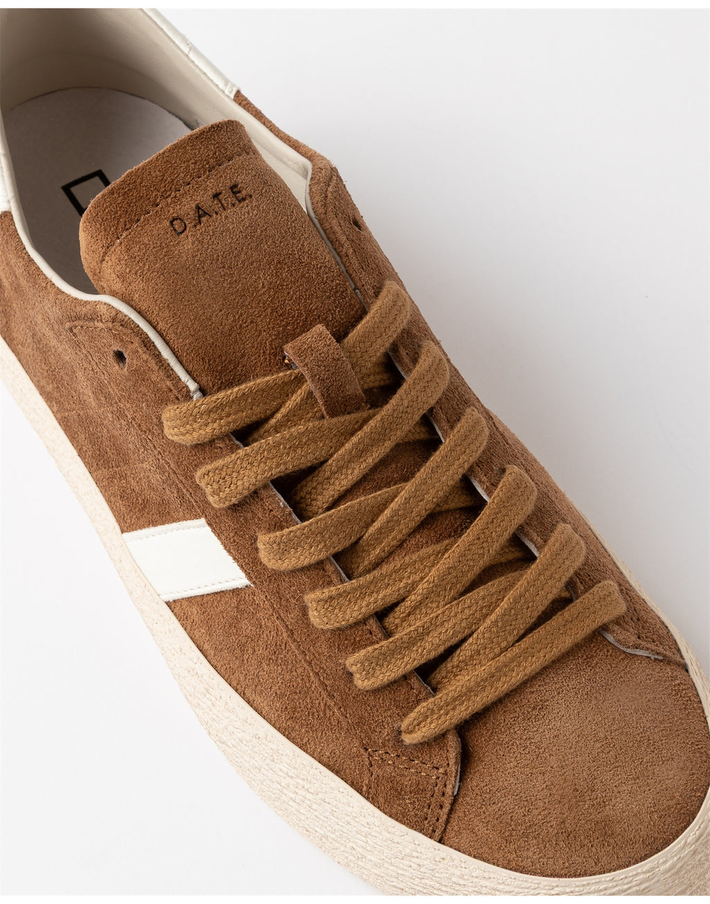 D.A.T.E. Sneakers Hill Low Suede Cuoio