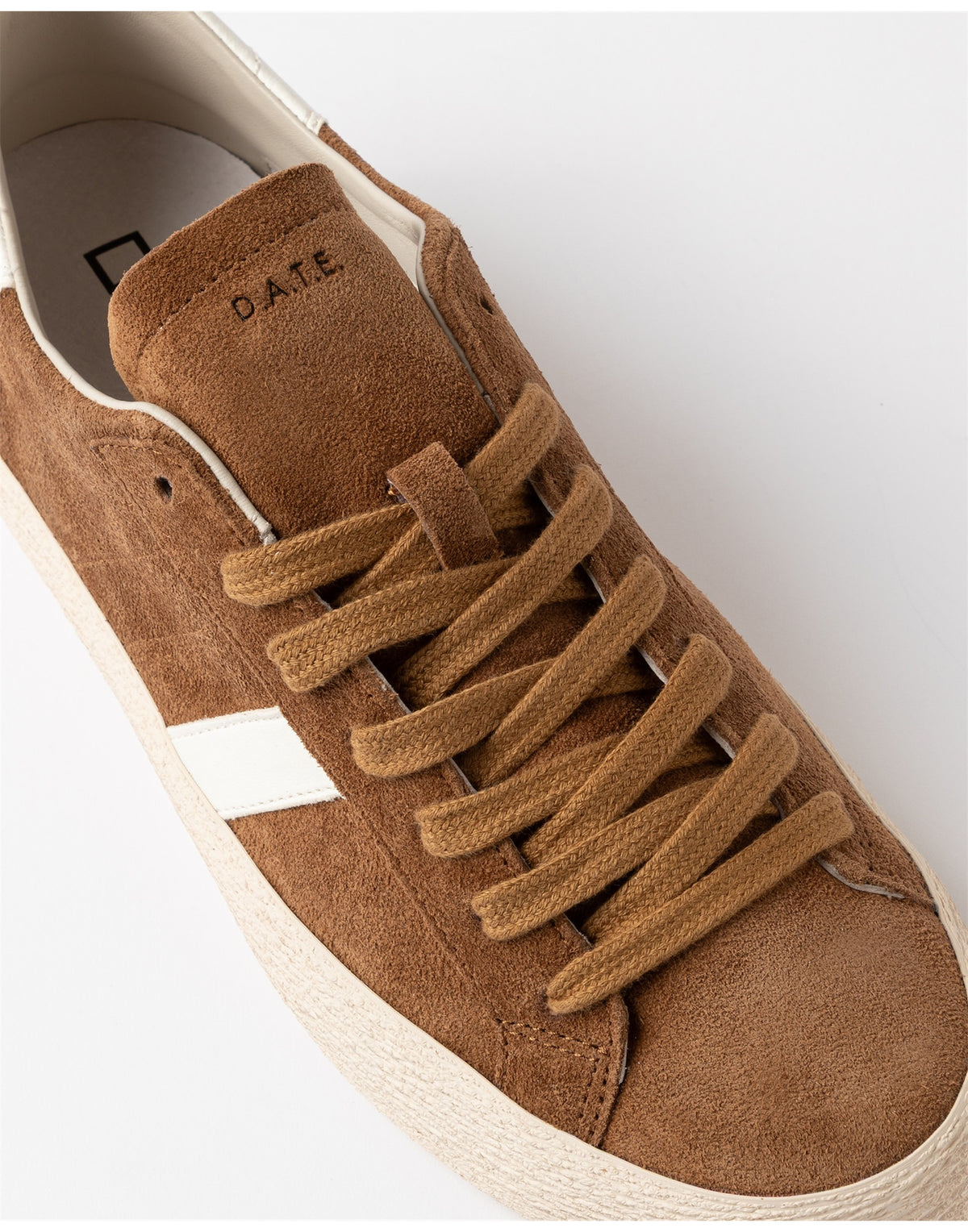 D.A.T.E. Sneakers Hill Low Suede Cuoio