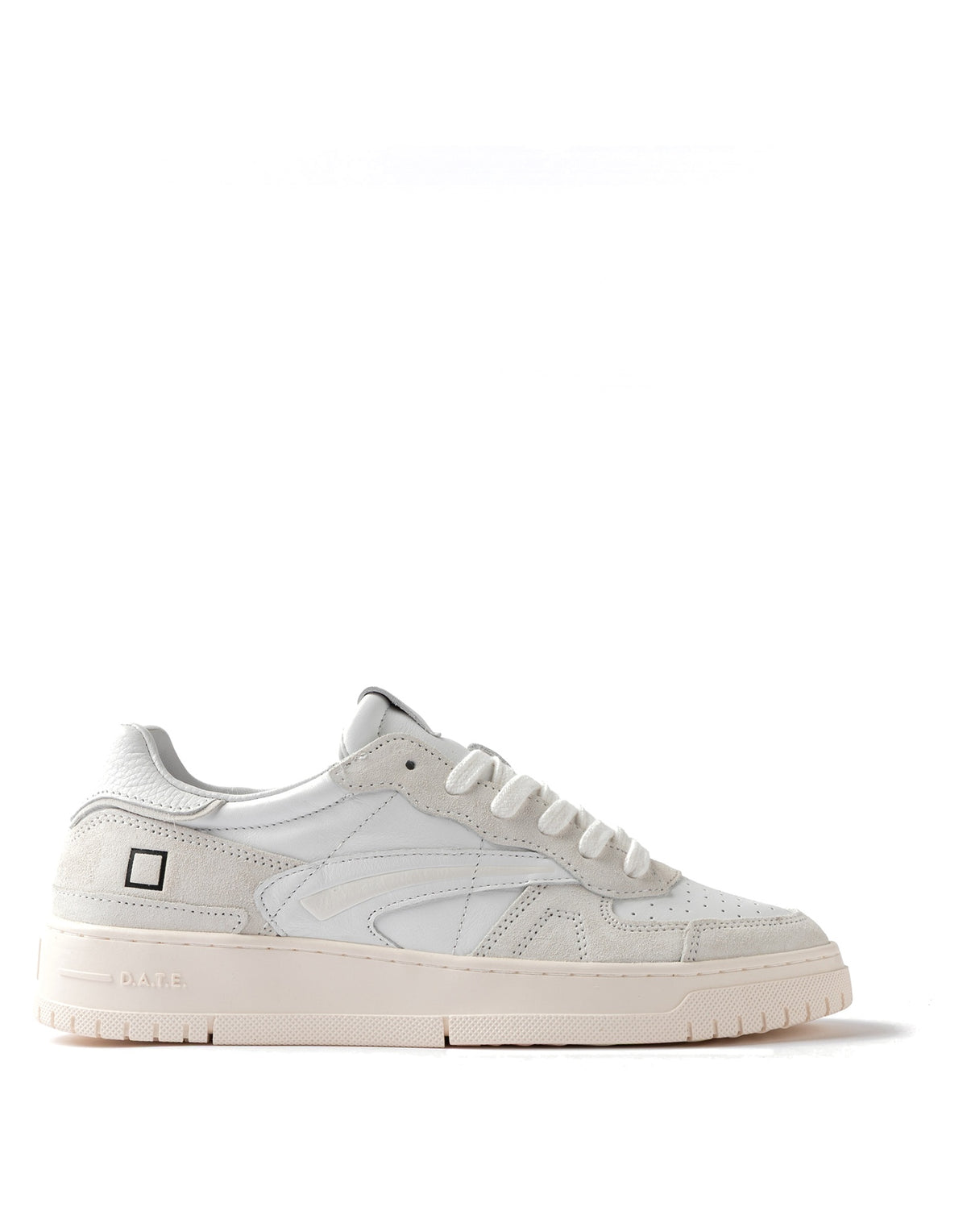 D.A.T.E. Sneakers Torneo Pure Calf White