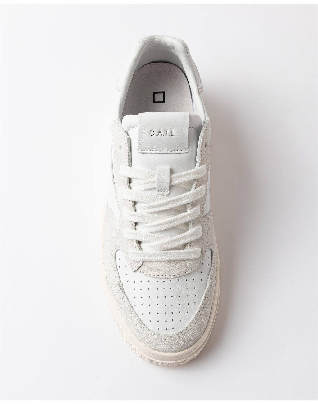 D.A.T.E. Sneakers Torneo Pure Calf White