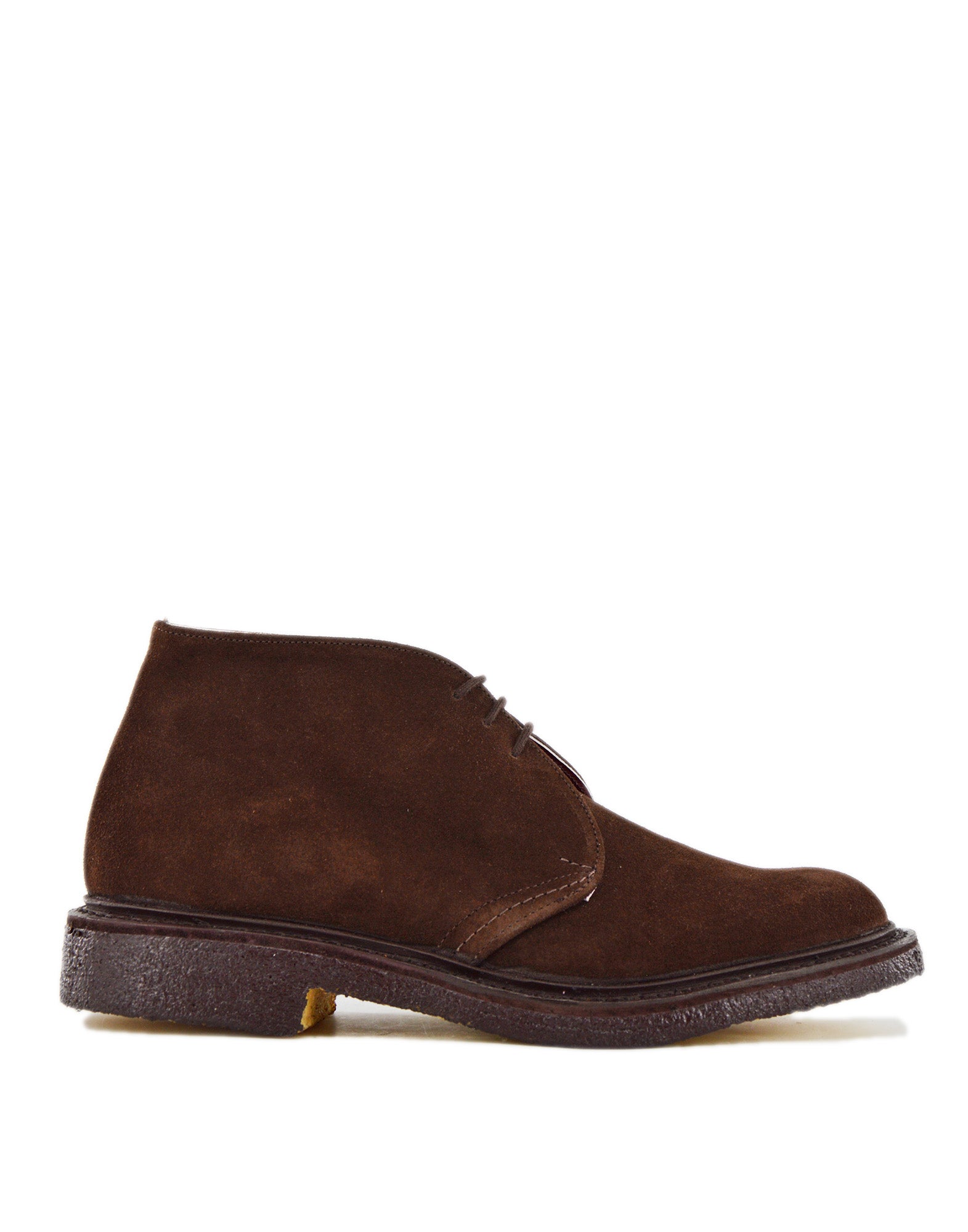 TRICKER'S Mike Chukka Boot in Suede Fondo Para Caffè Janus