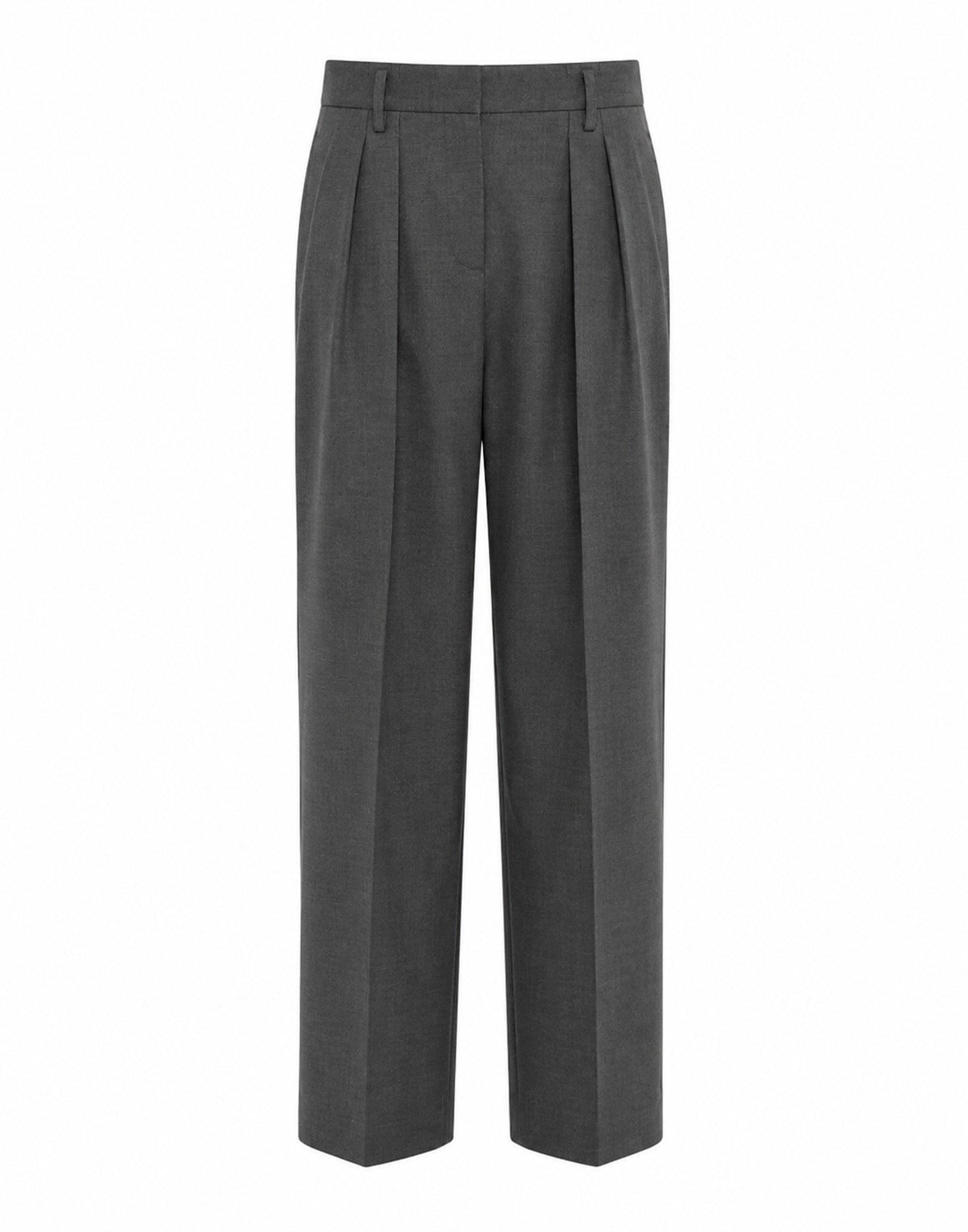 ERIKA CAVALLINI Pantaloni Thalita Sartoriali in Lana Vergine Neri