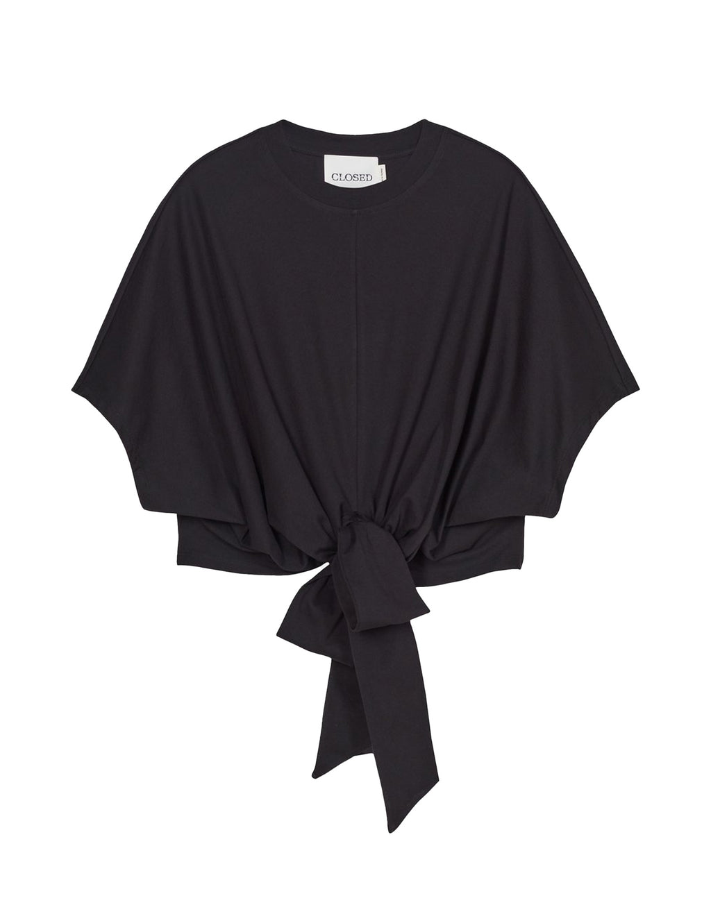 CLOSED Maglia con Fiocco Nera