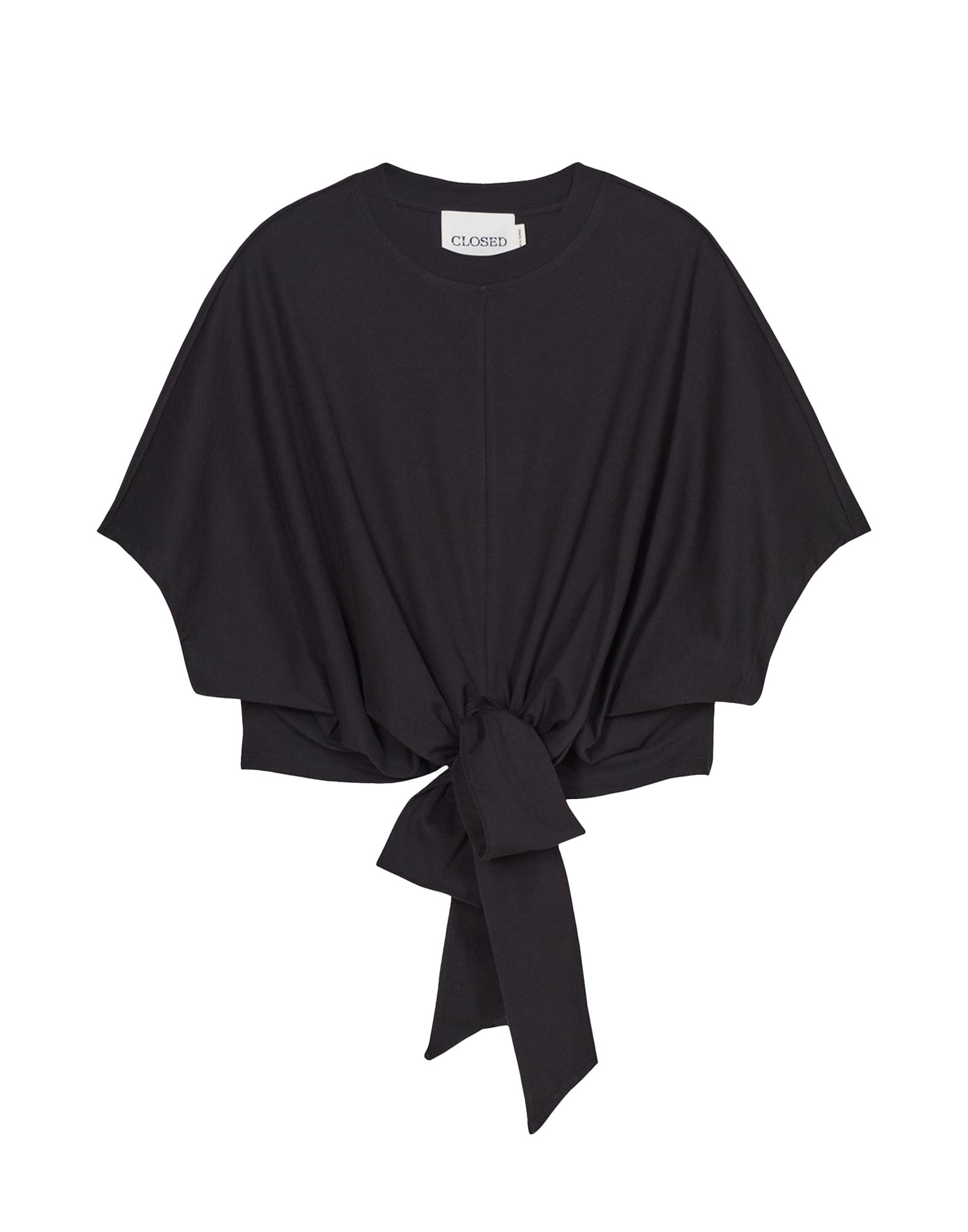 CLOSED Maglia con Fiocco Nera
