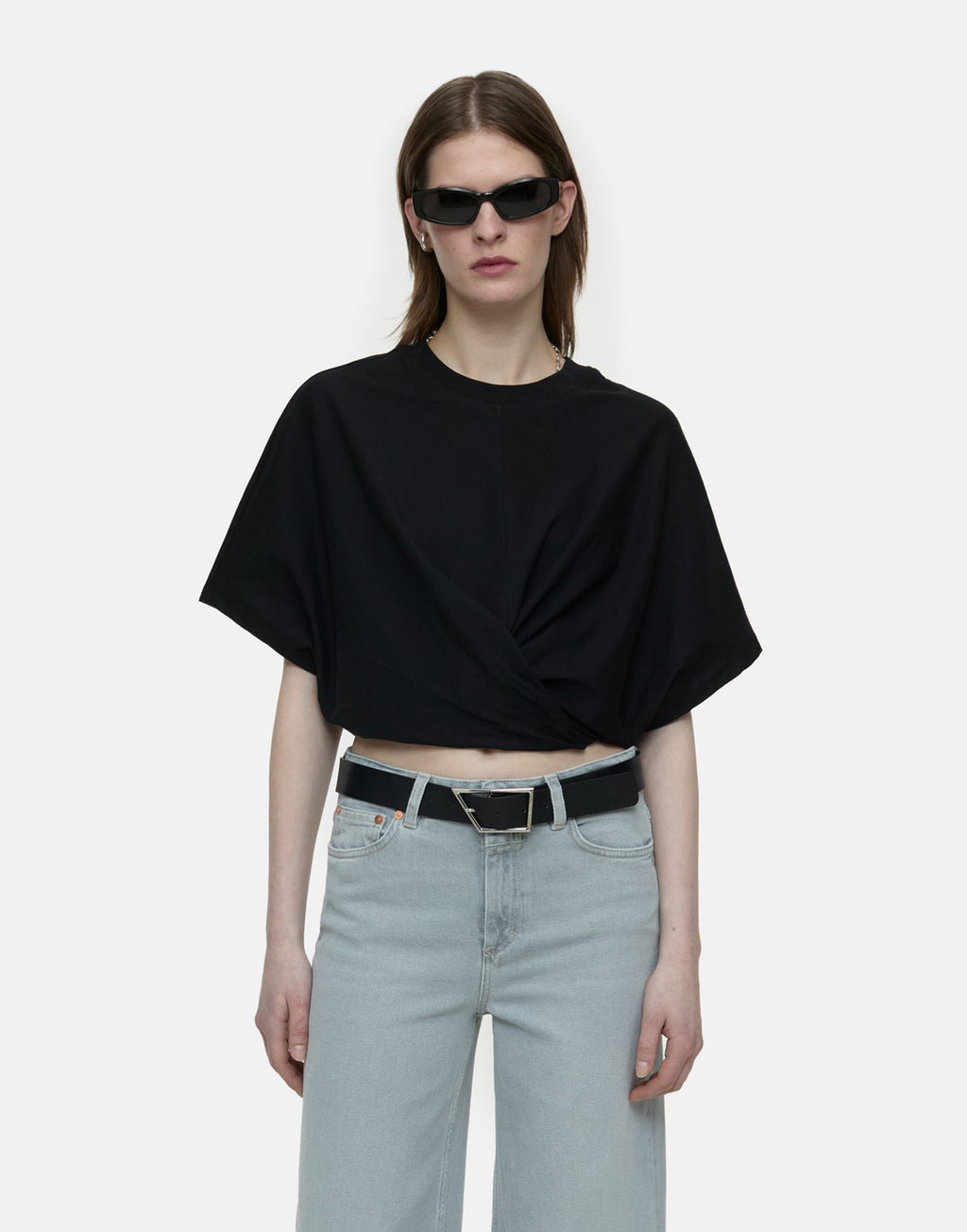 CLOSED Maglia con Fiocco Nera