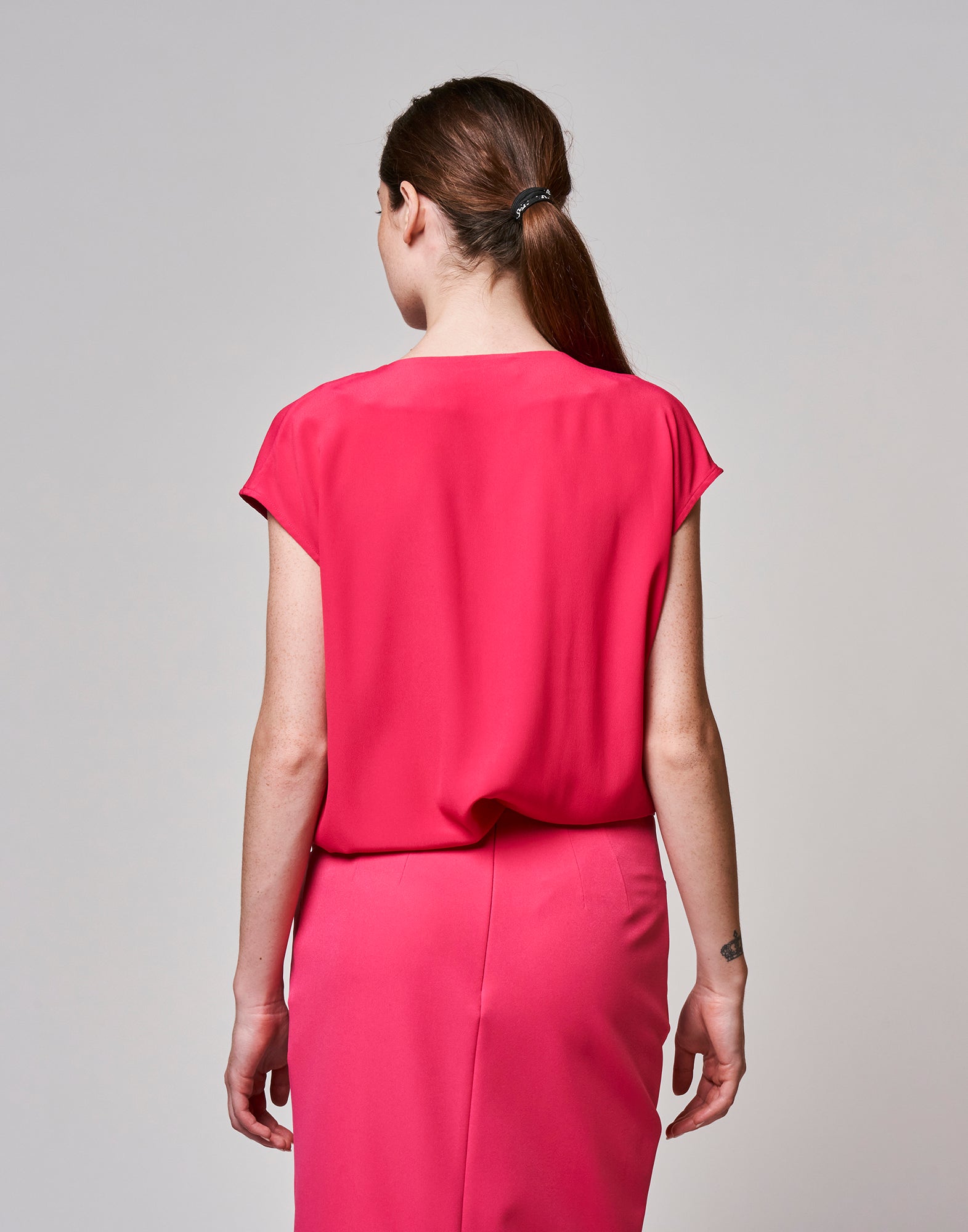 DOUUOD Top in Crepe