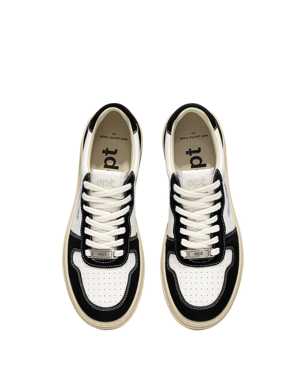 EPT Sneakers Court Suede Black/Off White